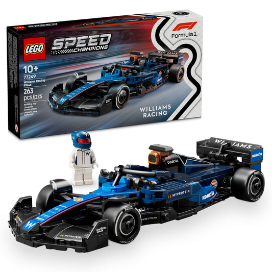 Lego 77249 Speed Champions: Williams Racing FW46 F1 Rennauto - plegobil