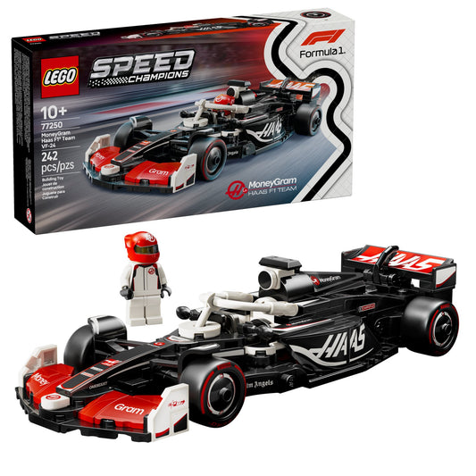 Lego 77250 Speed Champions: MoneyGram Haas F1 Team VF-24 Rennauto - plegobil