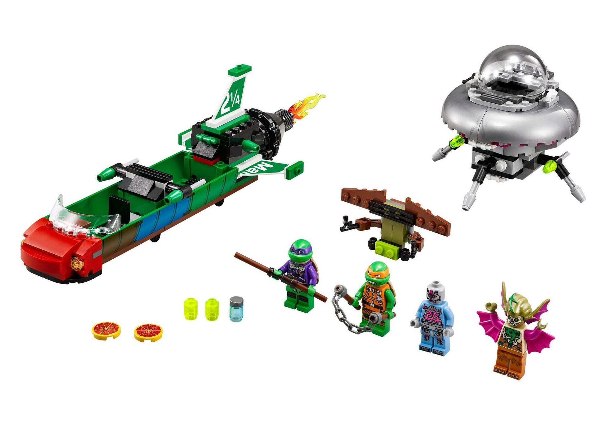 Lego 79120 Ninja Turtles: T-Rawket: Attacke aus der Luft - plegobil