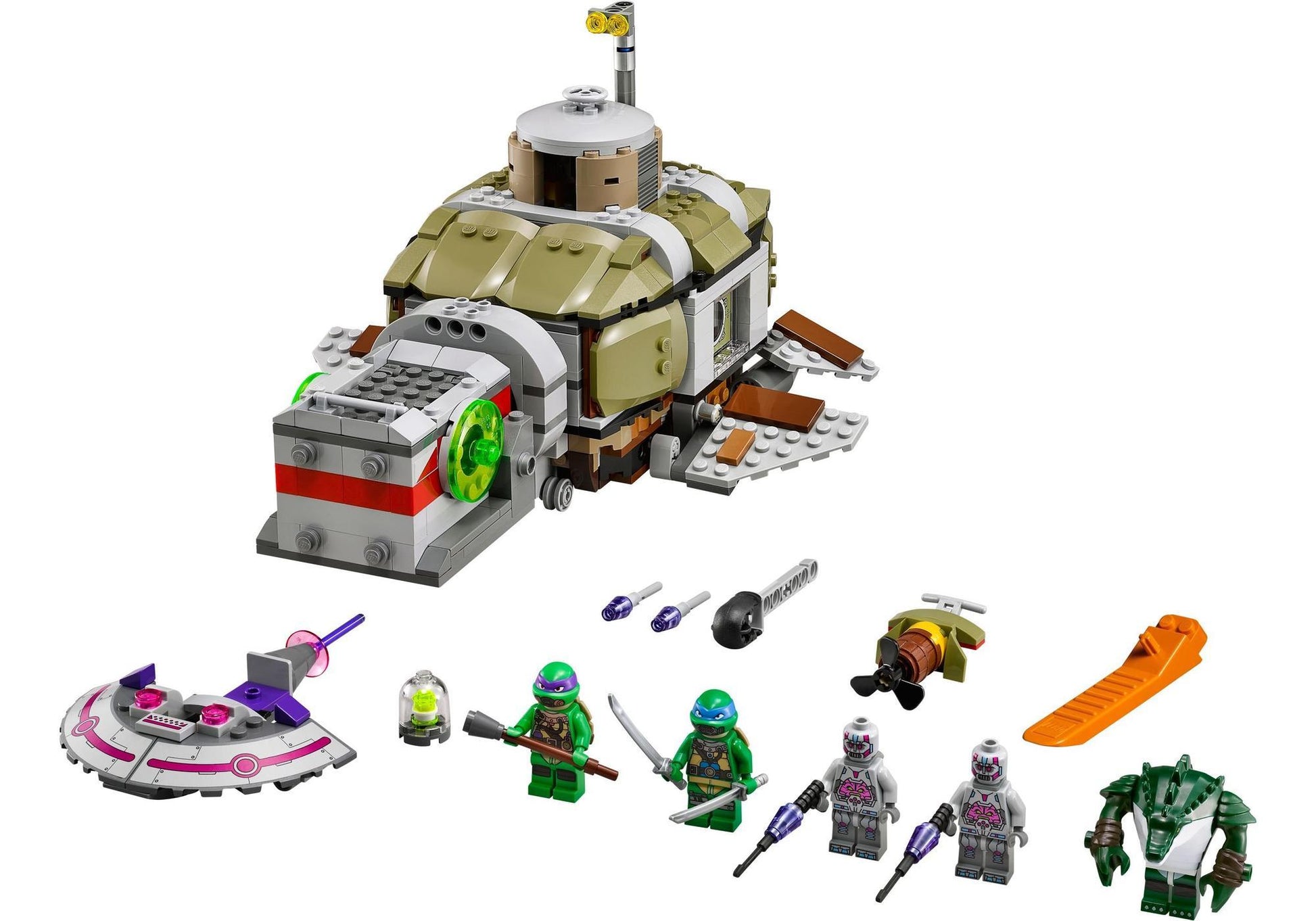 Lego 79121 Ninja Turtles: Verfolgungsjagd im Turtle-U-Boot - plegobil