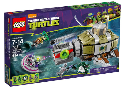 Lego 79121 Ninja Turtles: Verfolgungsjagd im Turtle-U-Boot - plegobil