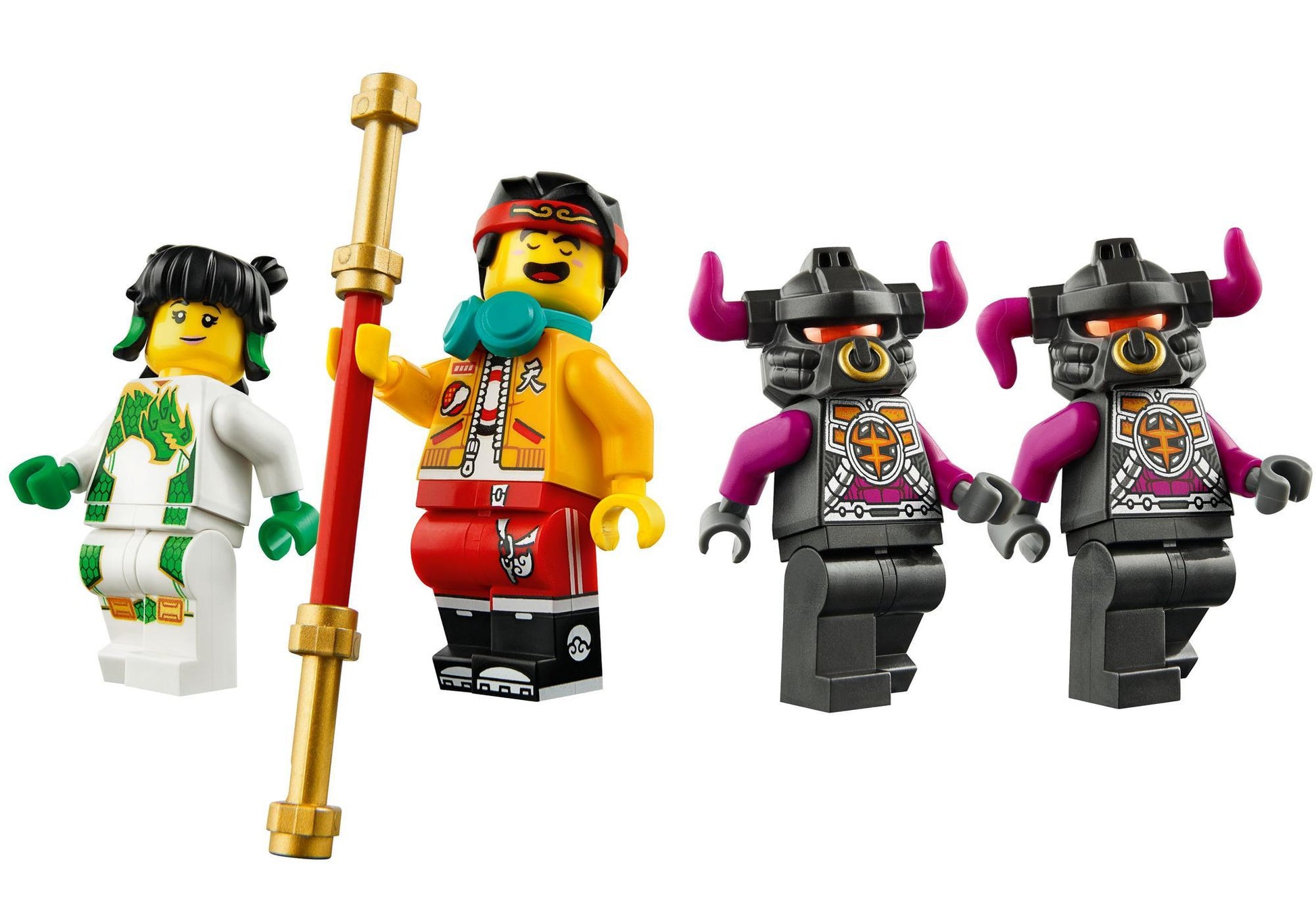Lego 80006 Monkie Kid: Bike des weißen Drachenpferds - plegobil