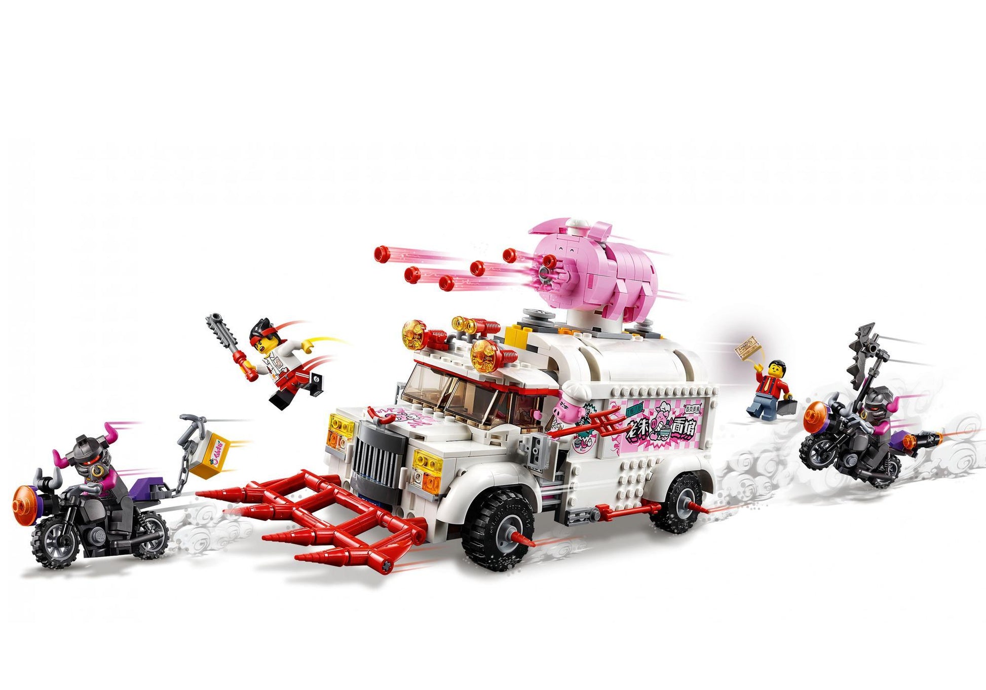 Lego 80009 Monkie Kid: Pigsys Foodtruck - plegobil