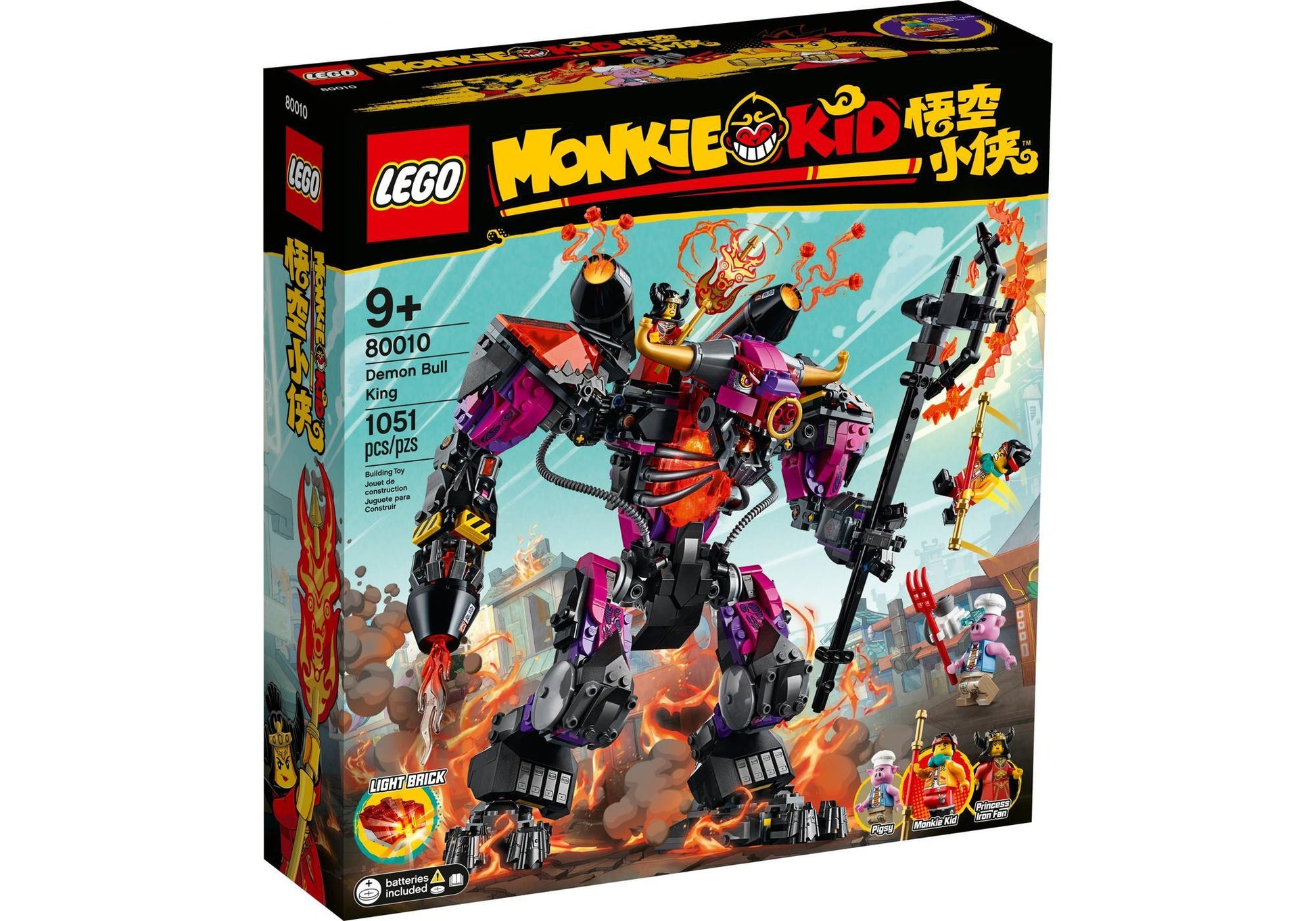 Lego 80010 Monkie Kid: Demon Bull King - plegobil