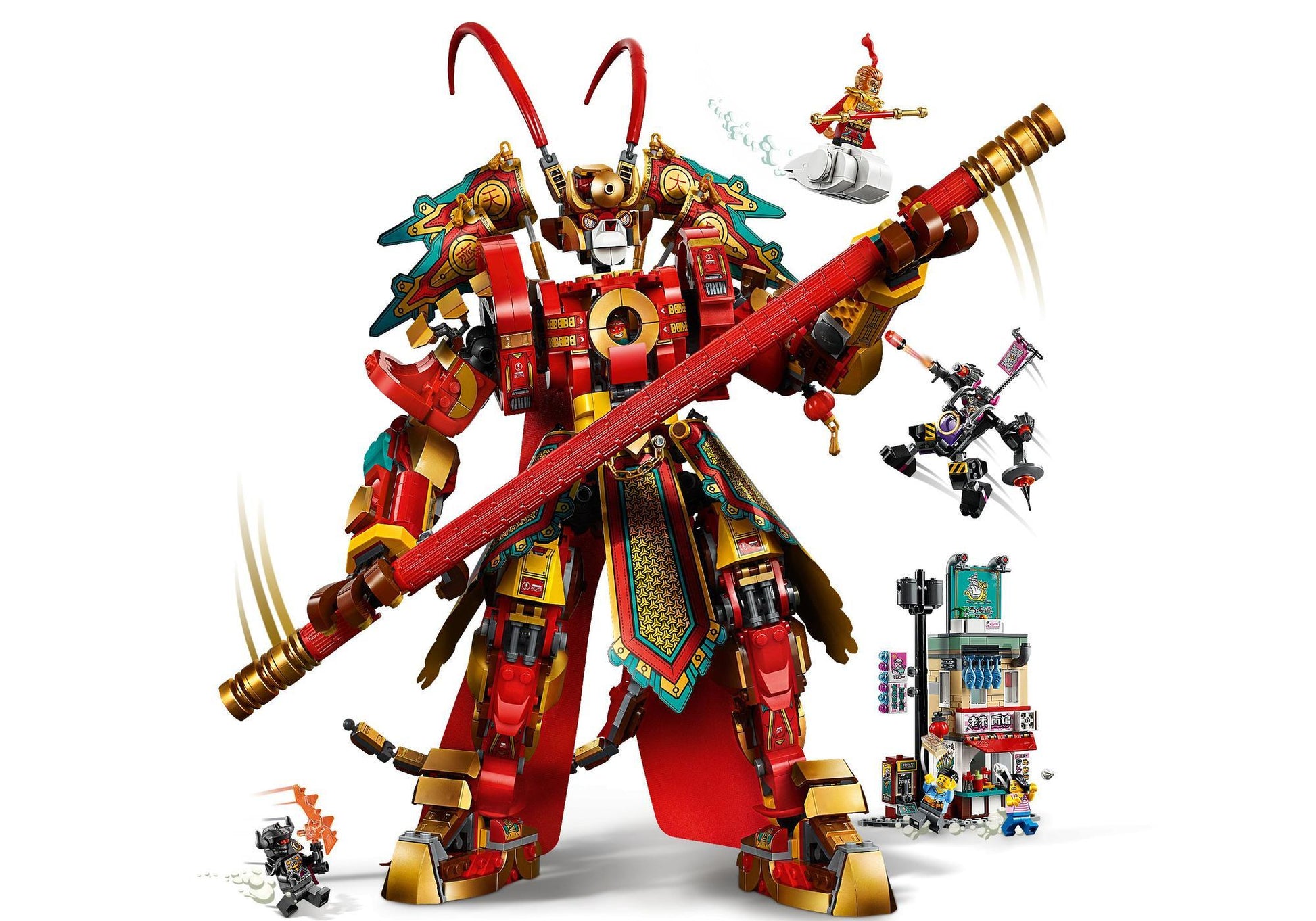 Lego 80012 Monkie Kid: Monkey King Mech - plegobil