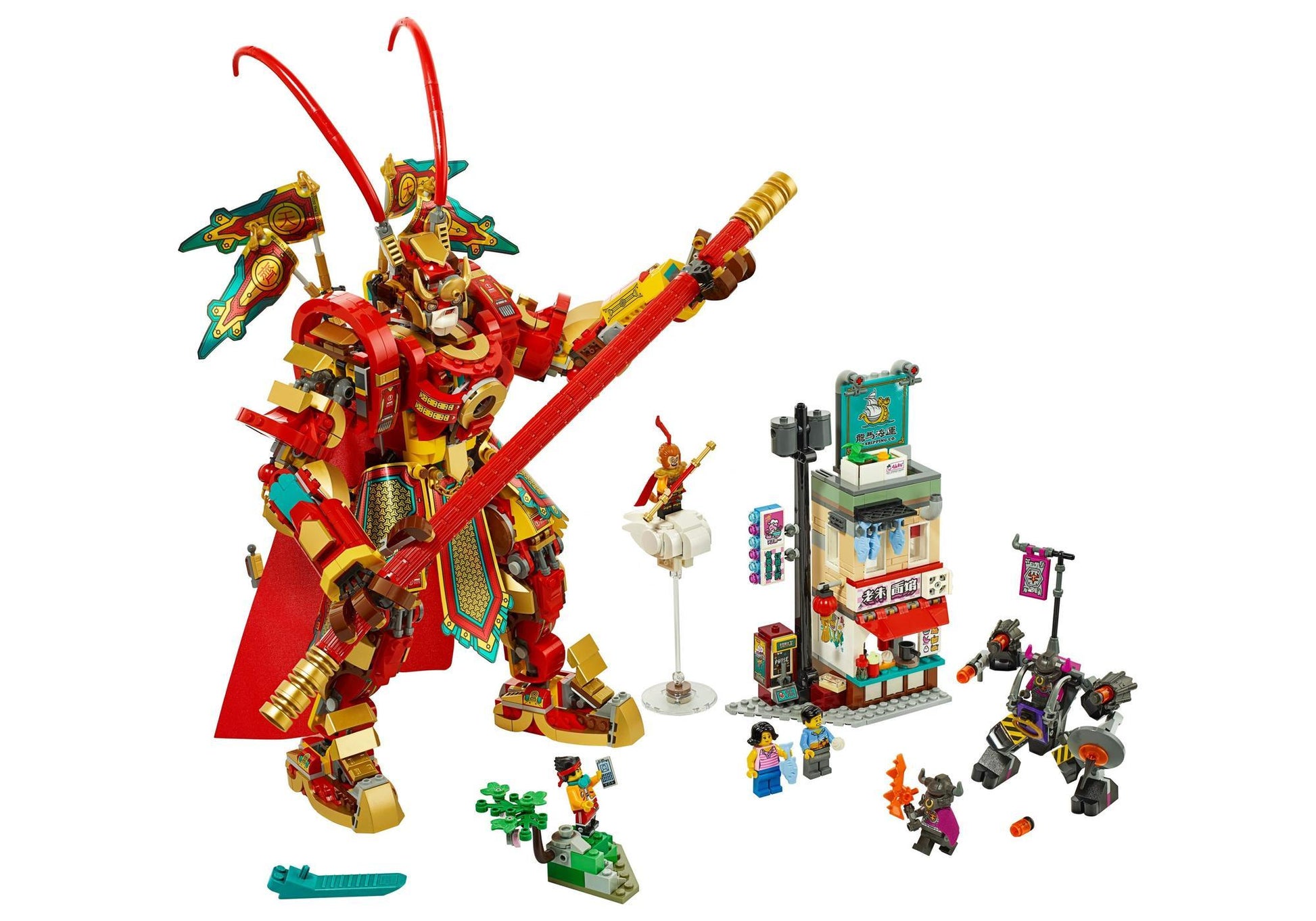 Lego 80012 Monkie Kid: Monkey King Mech - plegobil