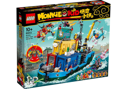 Lego 80013 Monkie Kid: Monkie Kids geheime Teambasis - plegobil