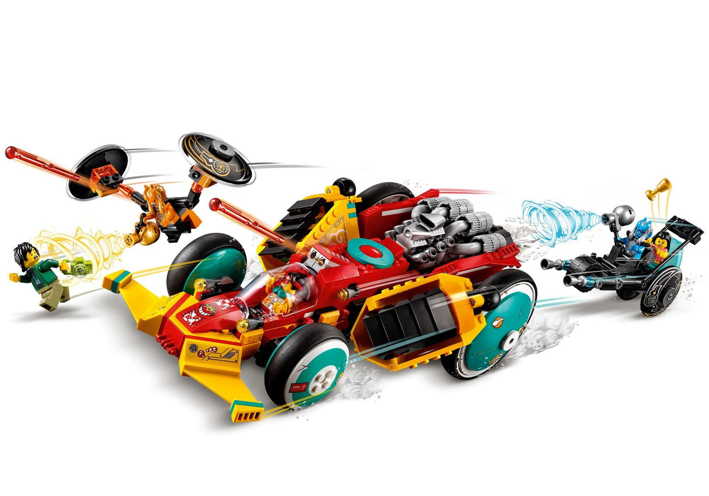Lego 80015 Monkie Kid: Wolken Roadster - plegobil