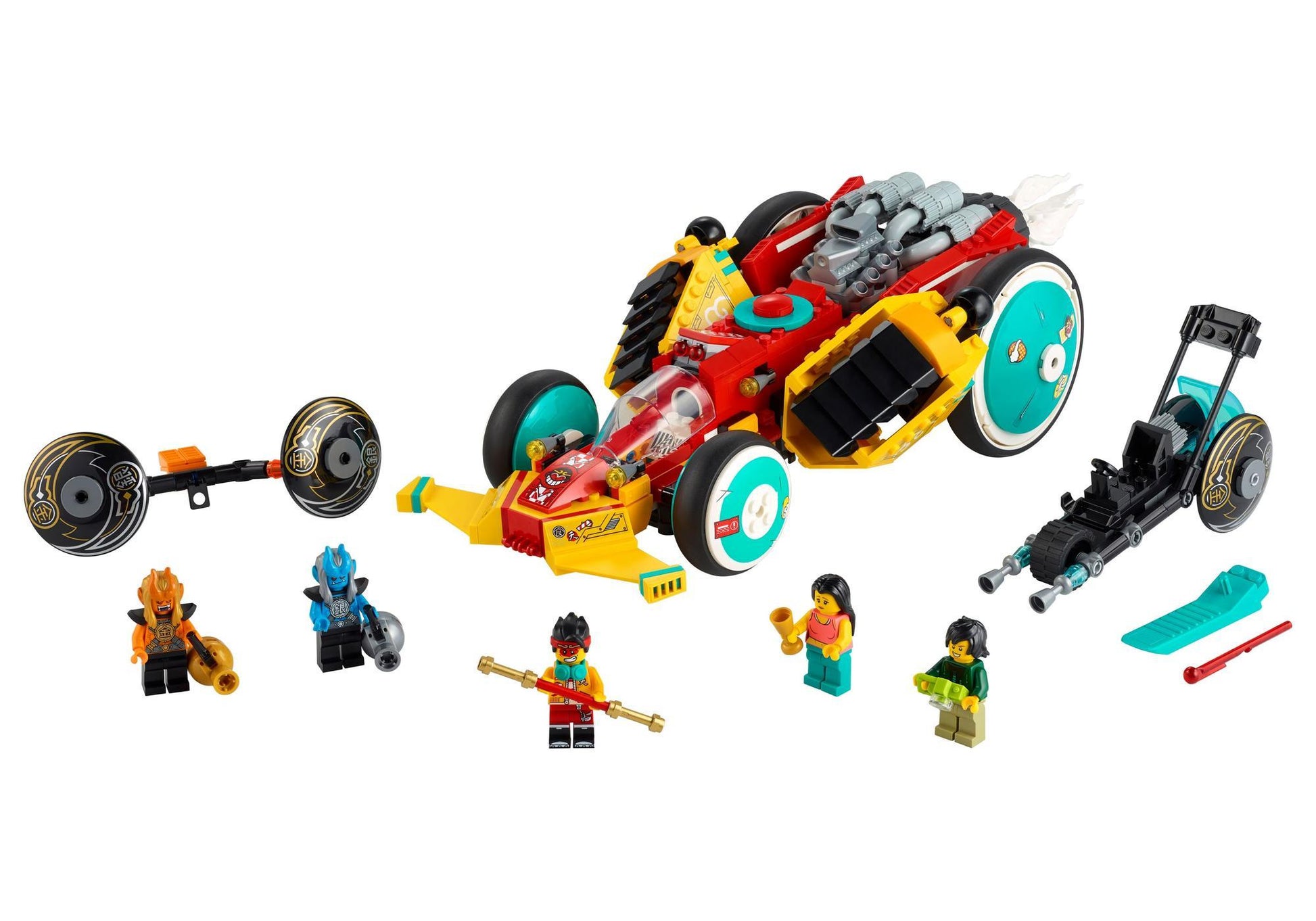 Lego 80015 Monkie Kid: Wolken Roadster - plegobil