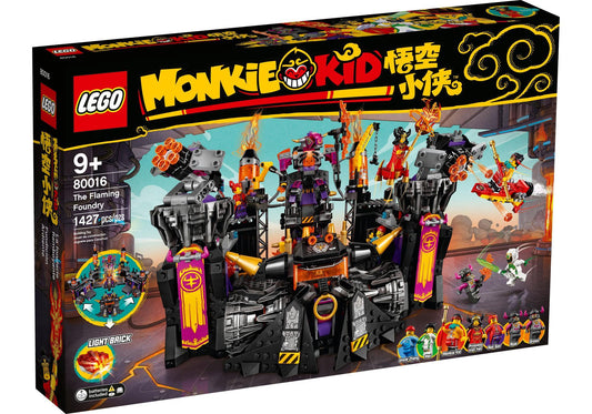 Lego 80016 Monkie Kid: Die glühende Gießerei - plegobil