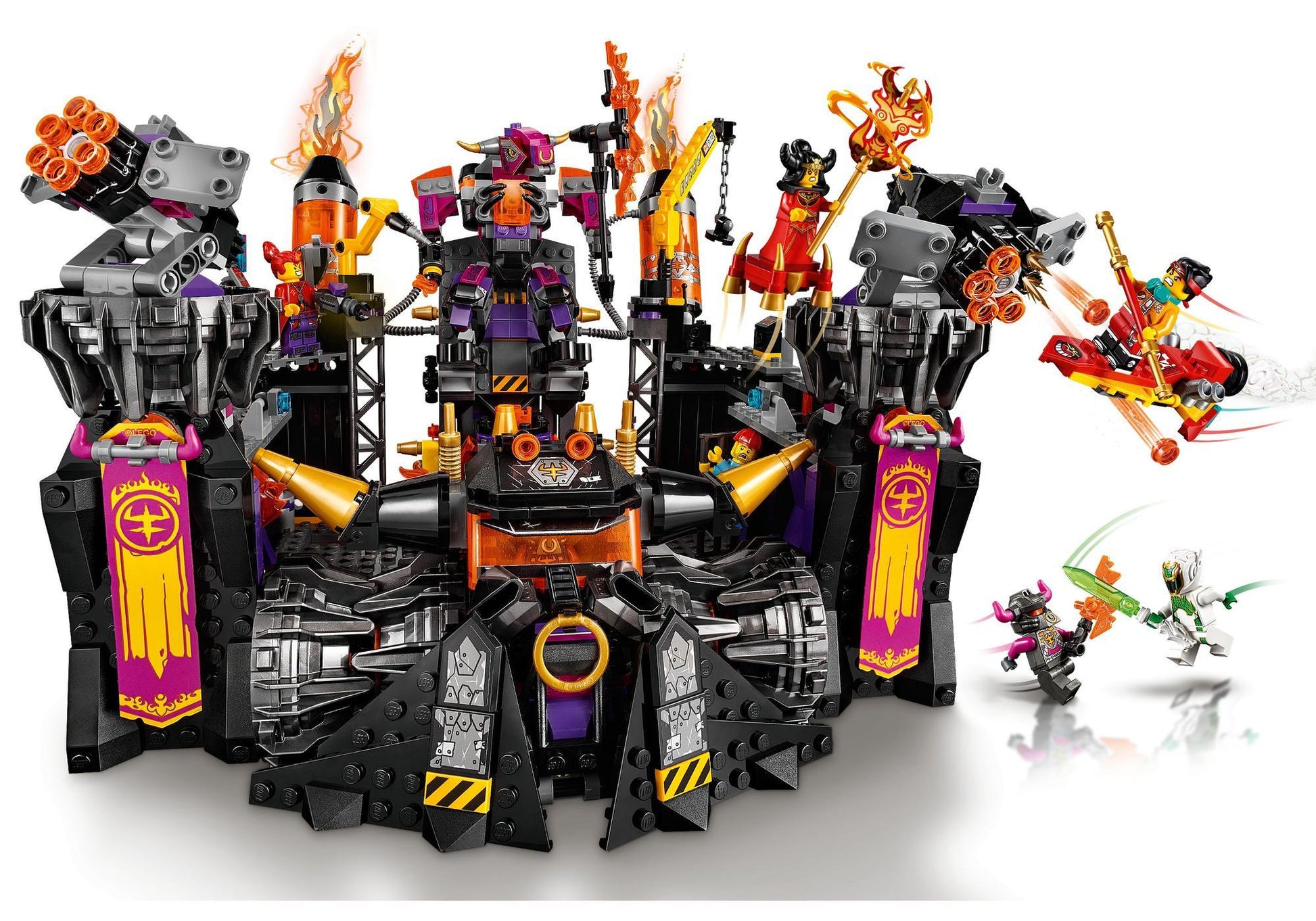 Lego 80016 Monkie Kid: Die glühende Gießerei - plegobil