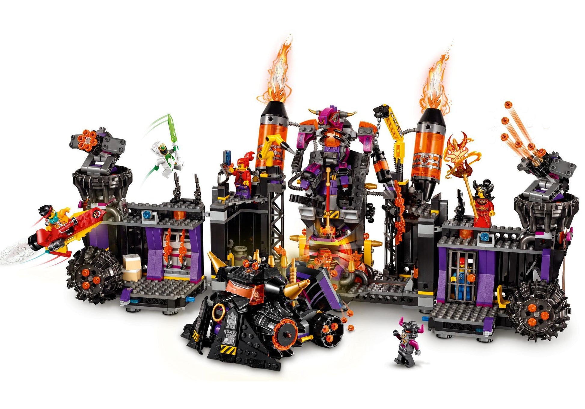 Lego 80016 Monkie Kid: Die glühende Gießerei - plegobil
