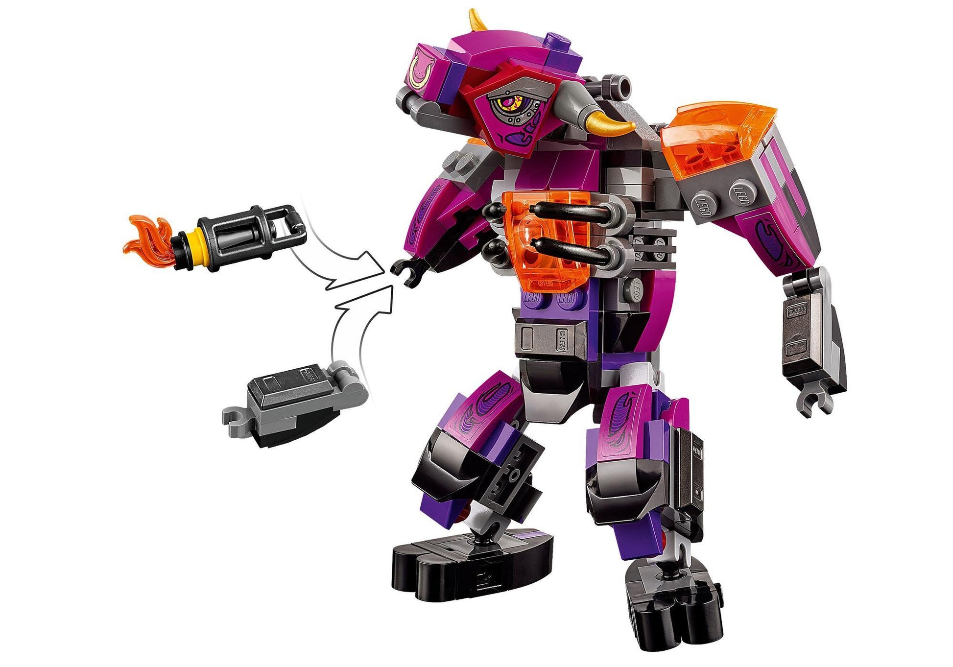 Lego 80016 Monkie Kid: Die glühende Gießerei - plegobil