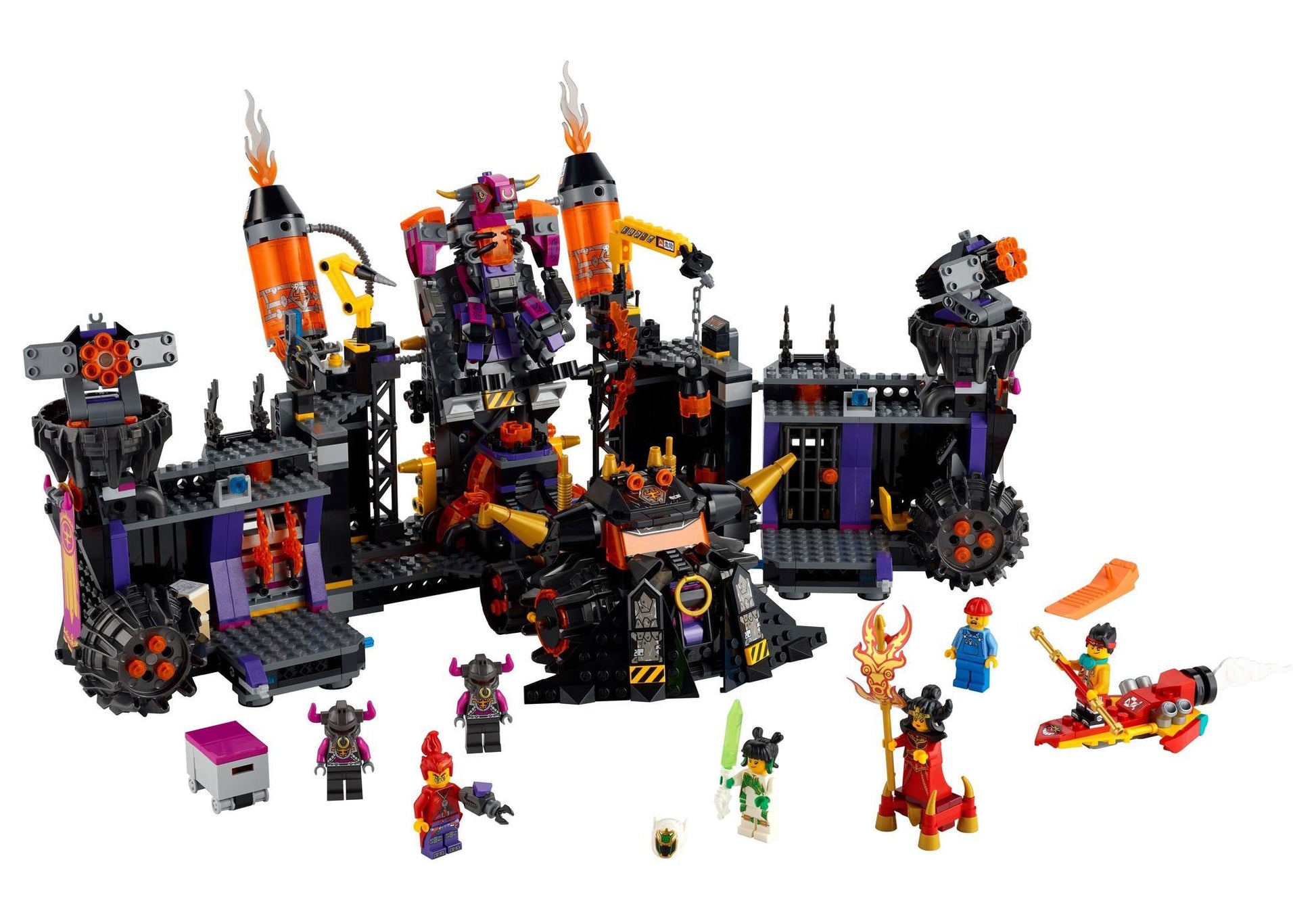 Lego 80016 Monkie Kid: Die glühende Gießerei - plegobil