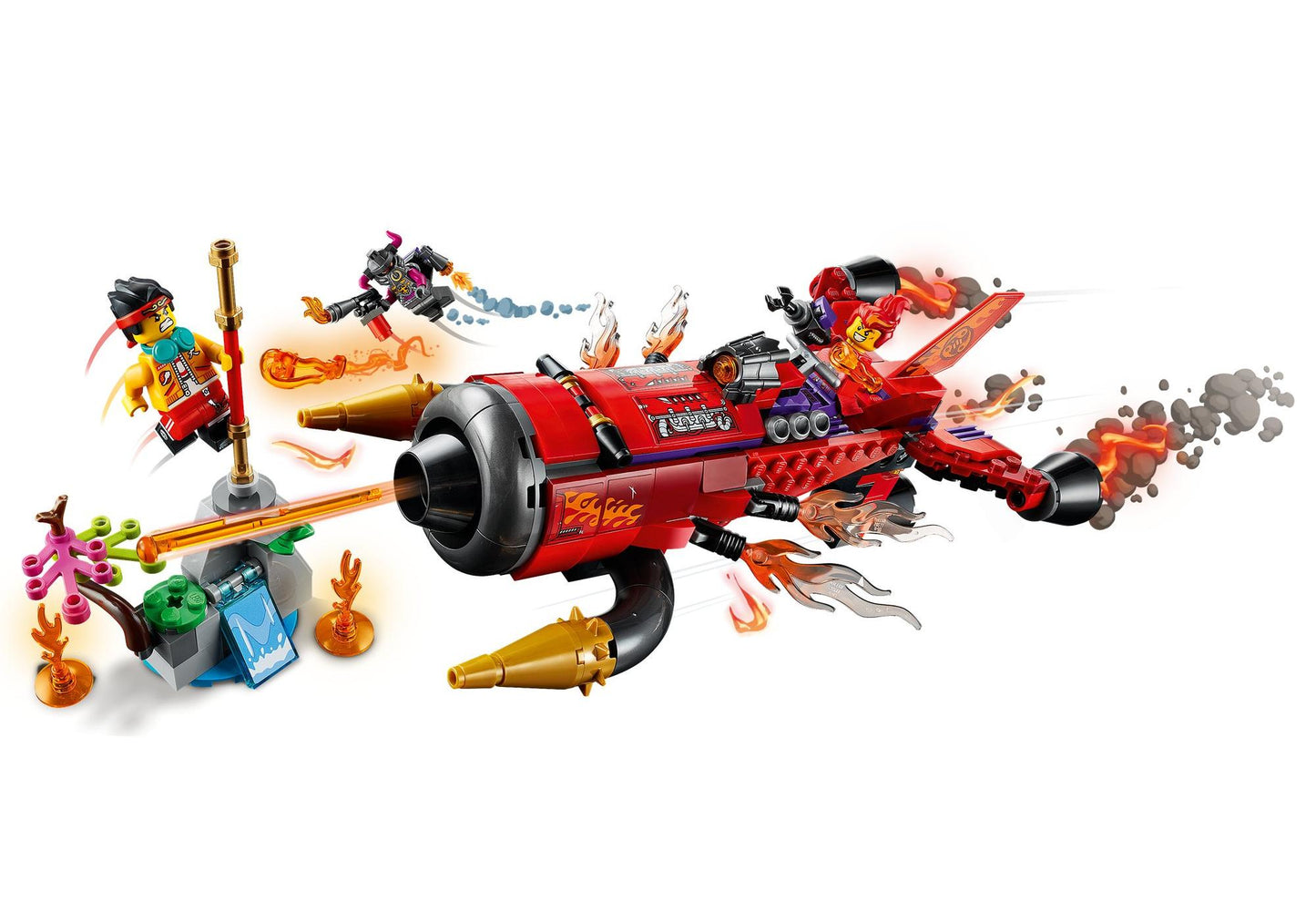 Lego 80019 Monkie Kid: Inferno-Jet - plegobil