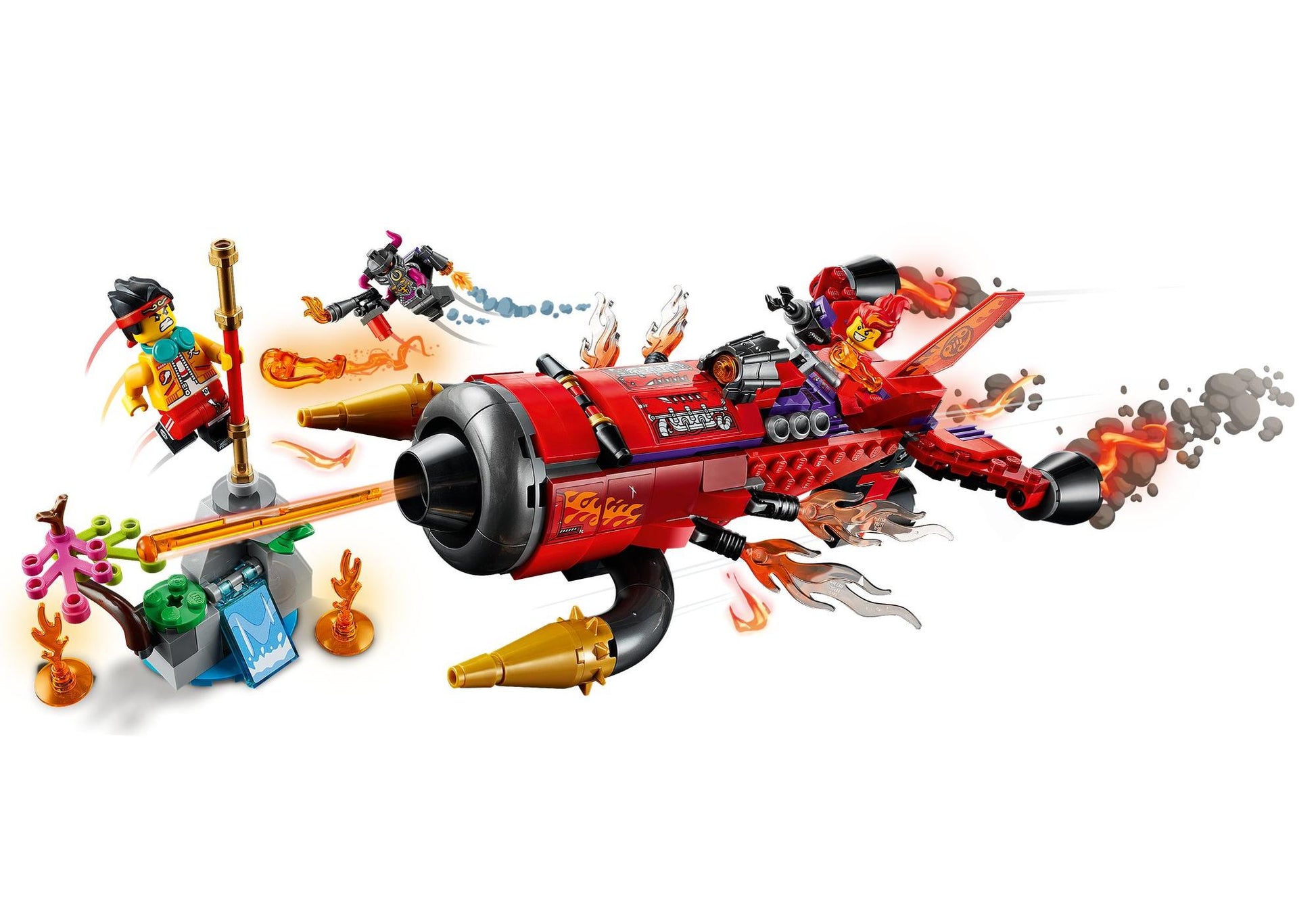 Lego 80019 Monkie Kid: Inferno-Jet - plegobil