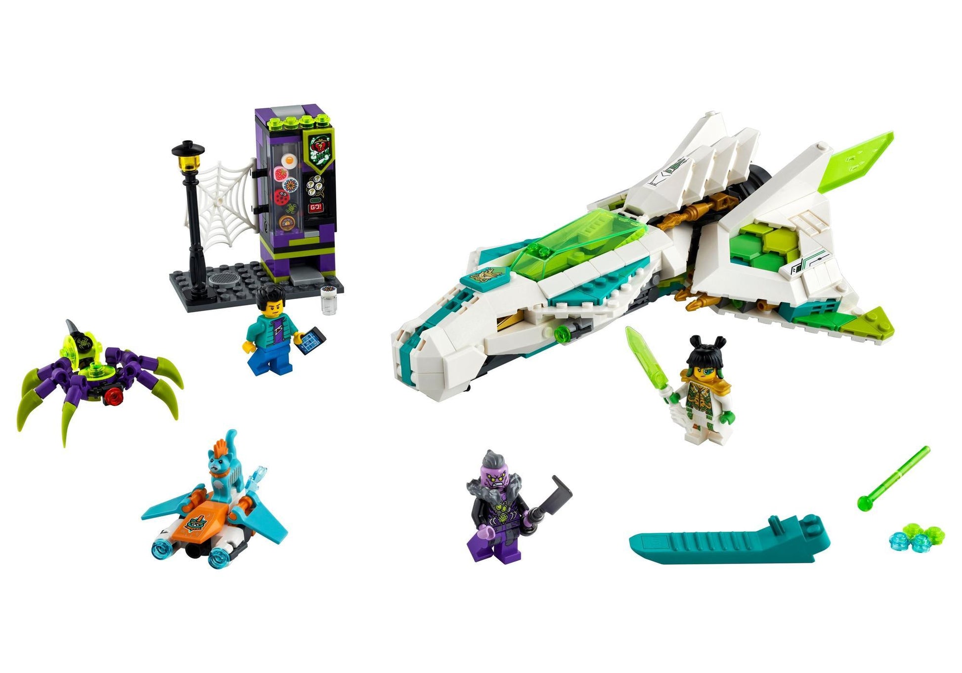 Lego 80020 Monkie Kid: Jet des weißen Drachenpferds - plegobil