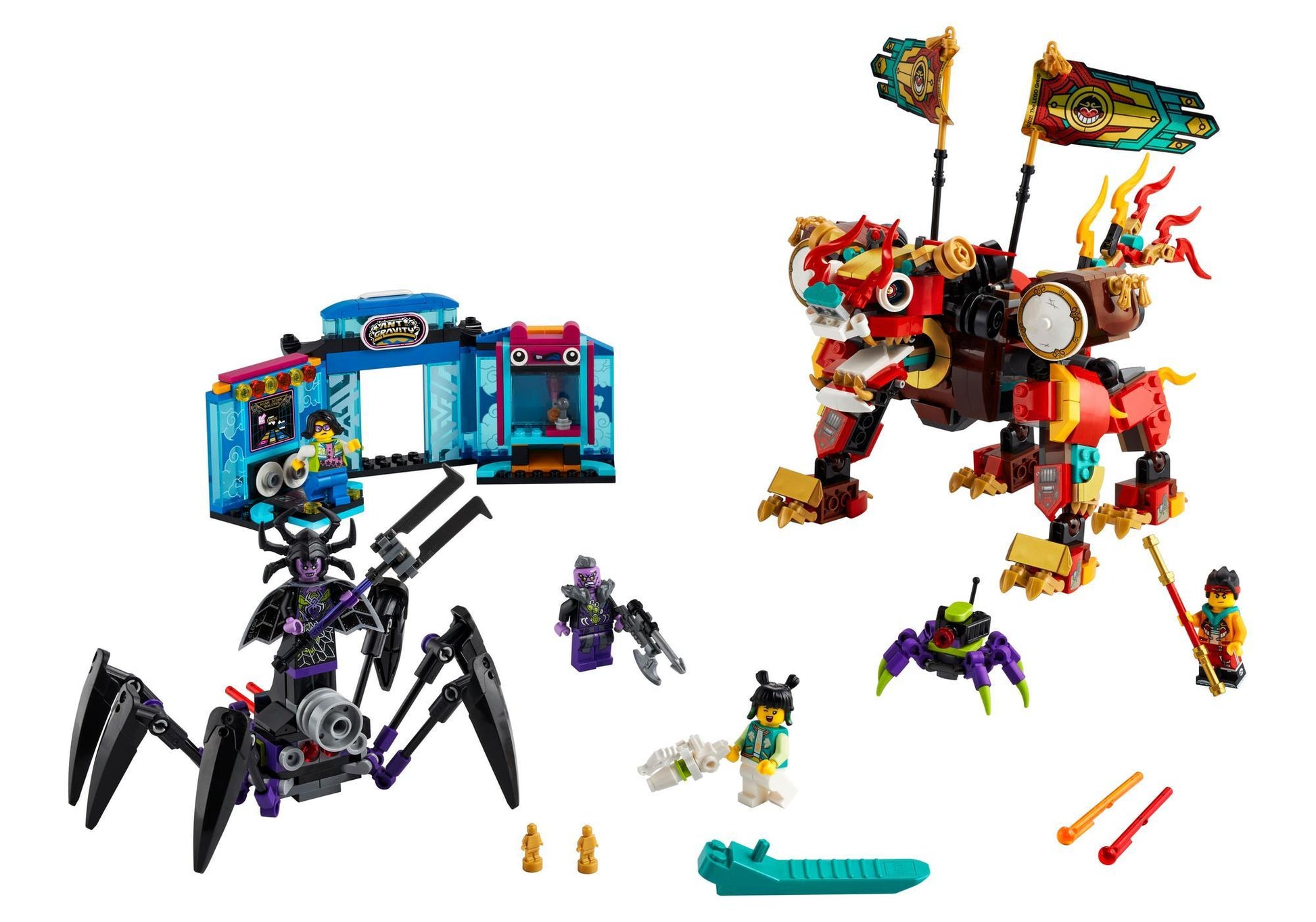 Lego 80021 Monkie Kid: Monkie Kids Löwenwächter - plegobil