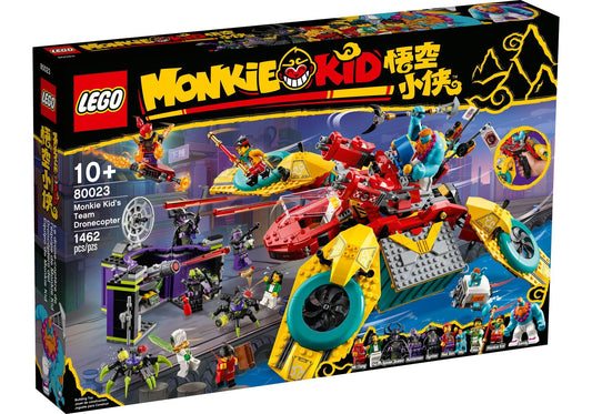 Lego 80023 Monkie Kid: Monkie Kids Hubschrauberdrohne - plegobil