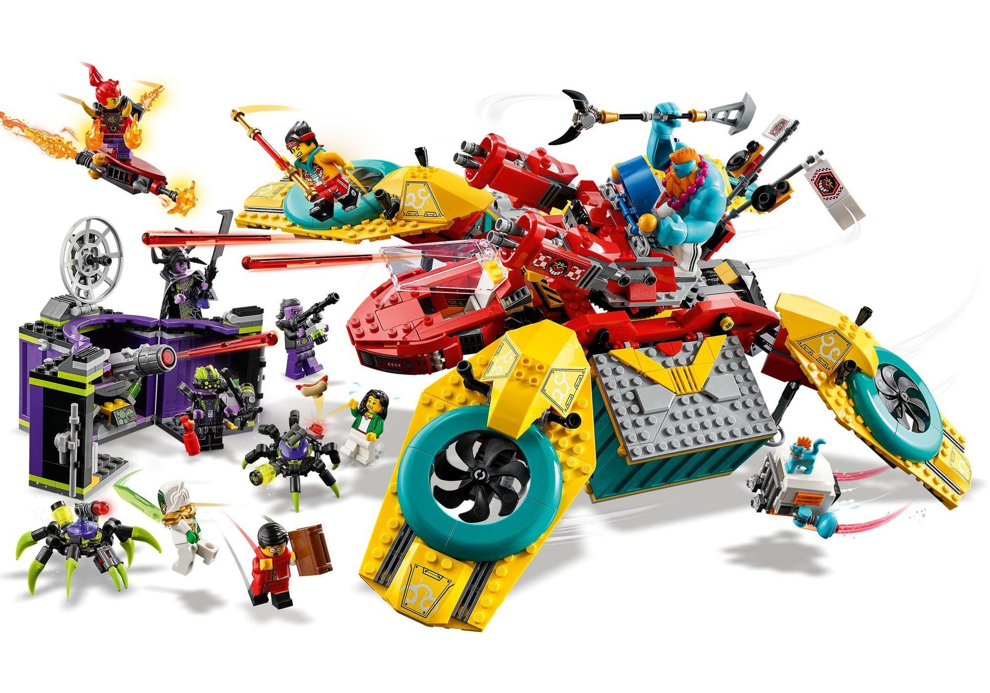 Lego 80023 Monkie Kid: Monkie Kids Hubschrauberdrohne - plegobil