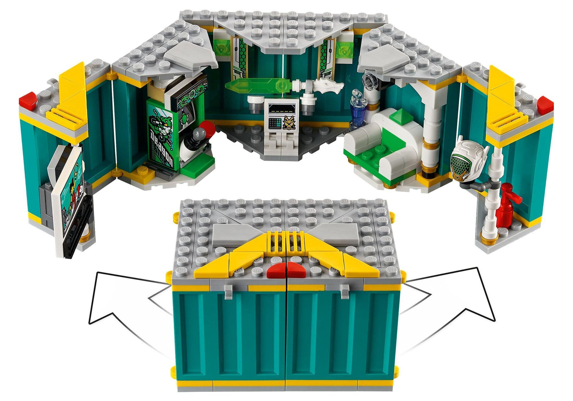 Lego 80023 Monkie Kid: Monkie Kids Hubschrauberdrohne - plegobil