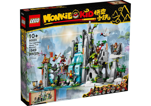 Lego 80024 Monkie Kid: Der legendäre Berg der Blumen und Früchte - plegobil