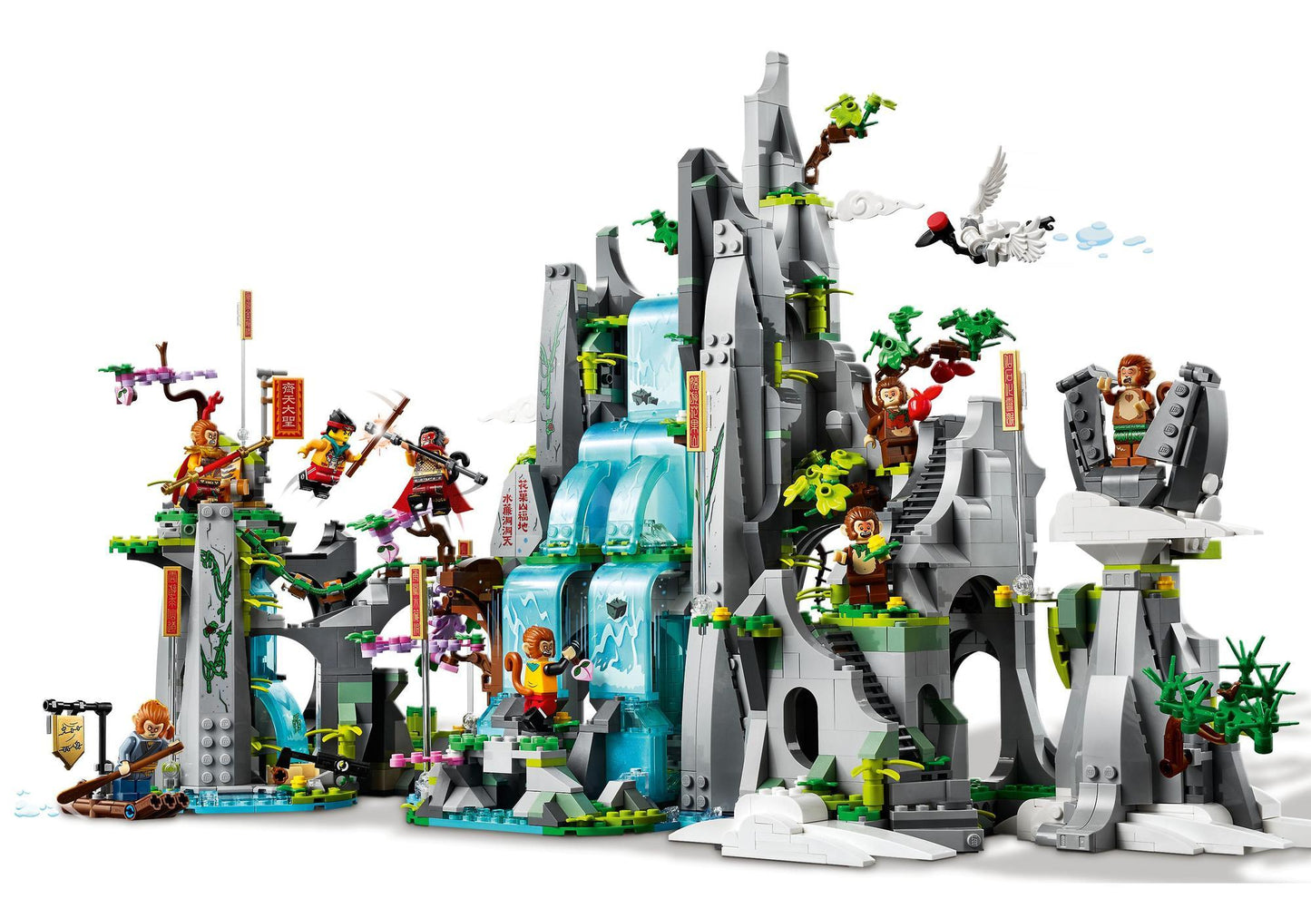 Lego 80024 Monkie Kid: Der legendäre Berg der Blumen und Früchte - plegobil