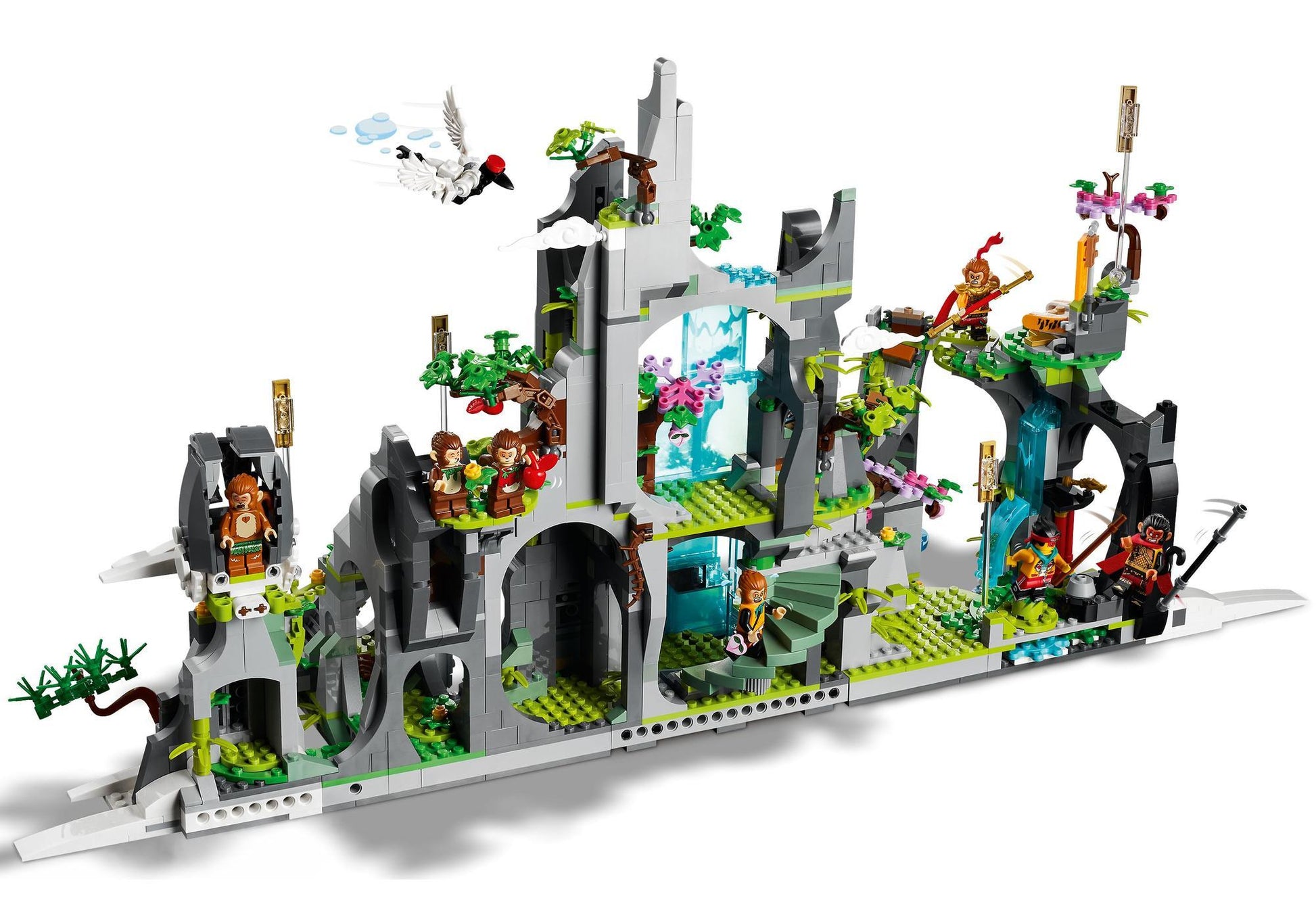 Lego 80024 Monkie Kid: Der legendäre Berg der Blumen und Früchte - plegobil