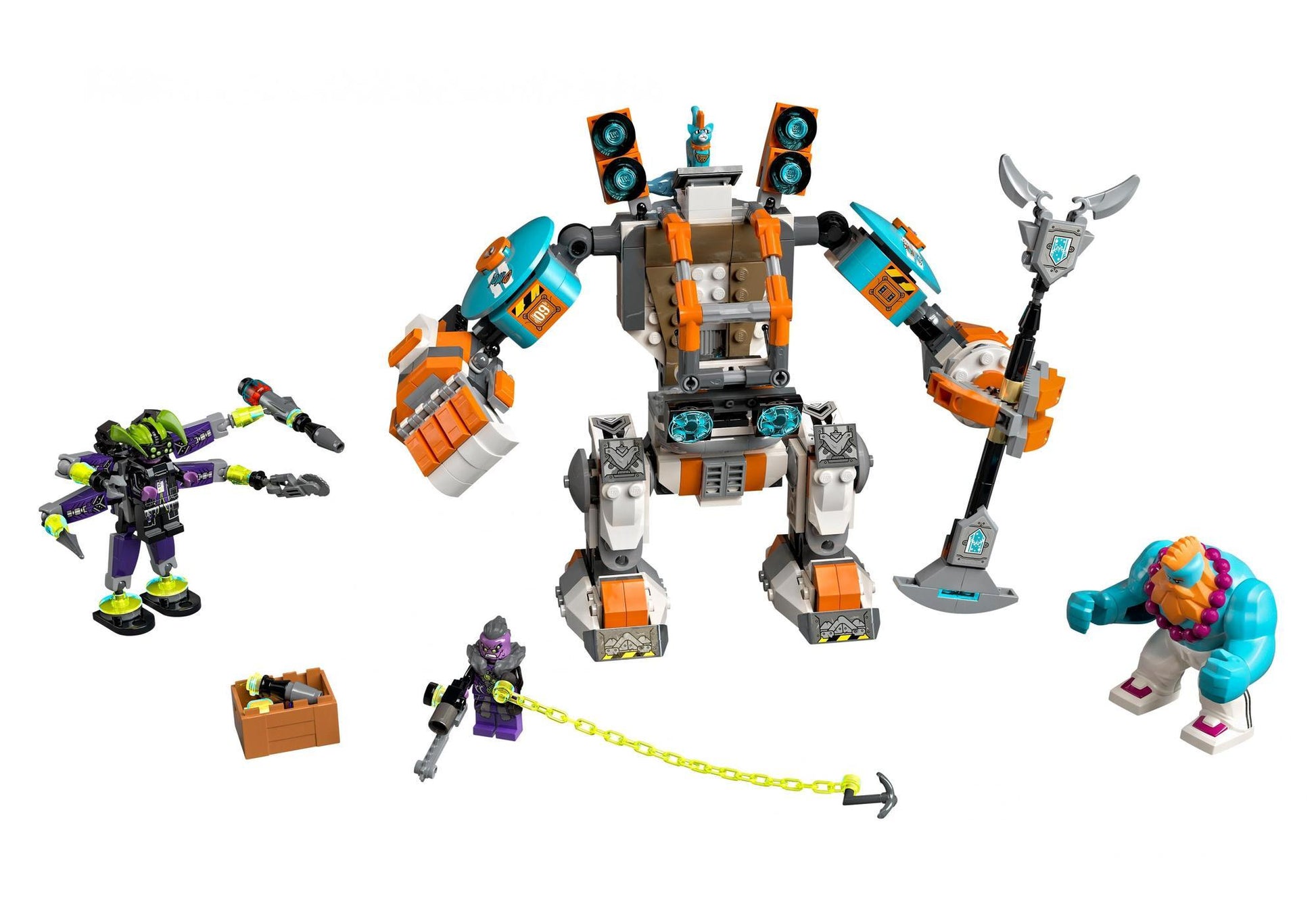 Lego 80025 Monkie Kid: Supermeca de Carga de Sandy - plegobil
