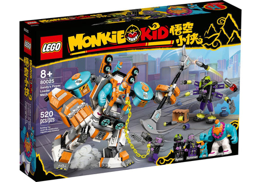 Lego 80025 Monkie Kid: Supermeca de Carga de Sandy - plegobil