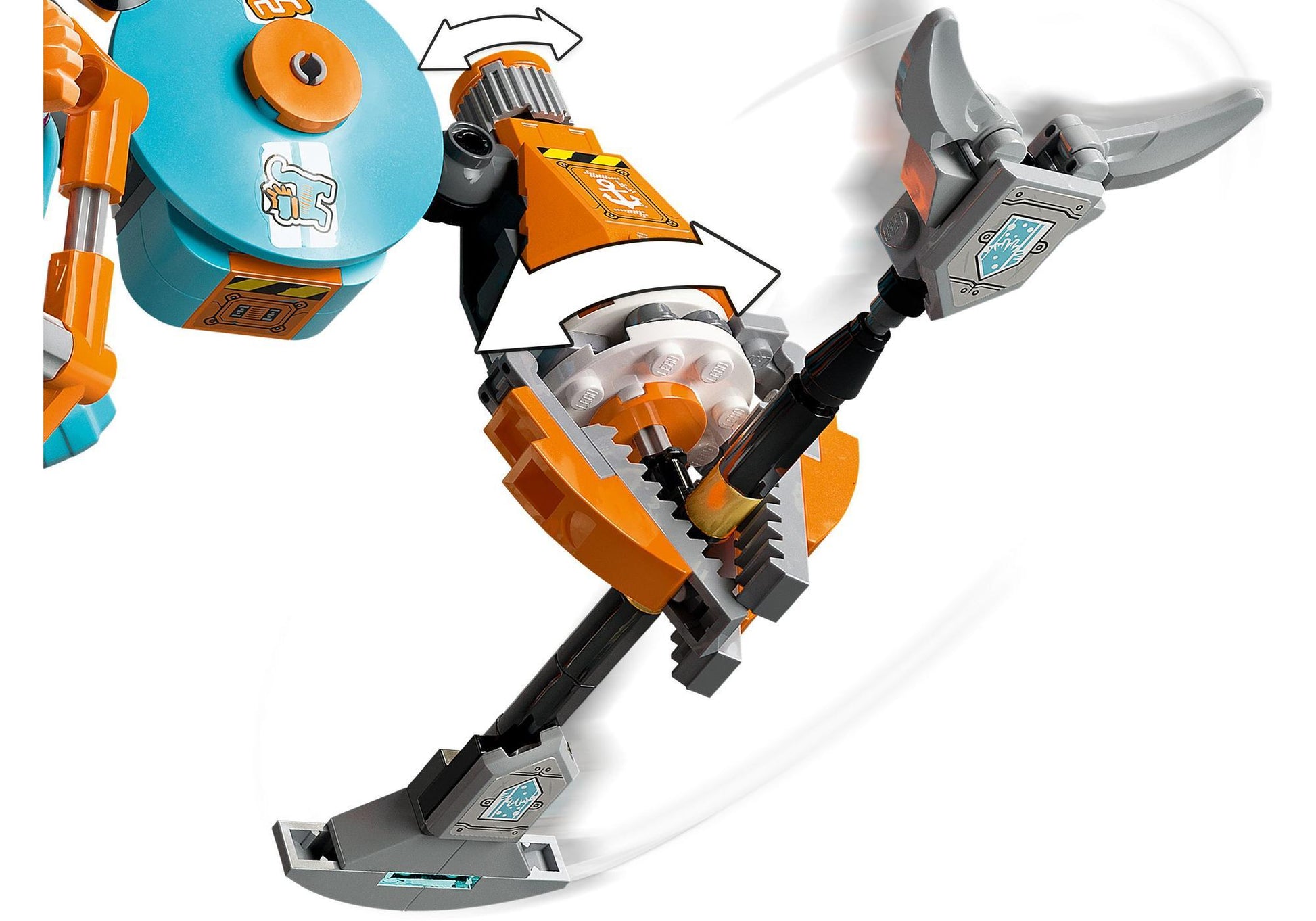 Lego 80025 Monkie Kid: Supermeca de Carga de Sandy - plegobil