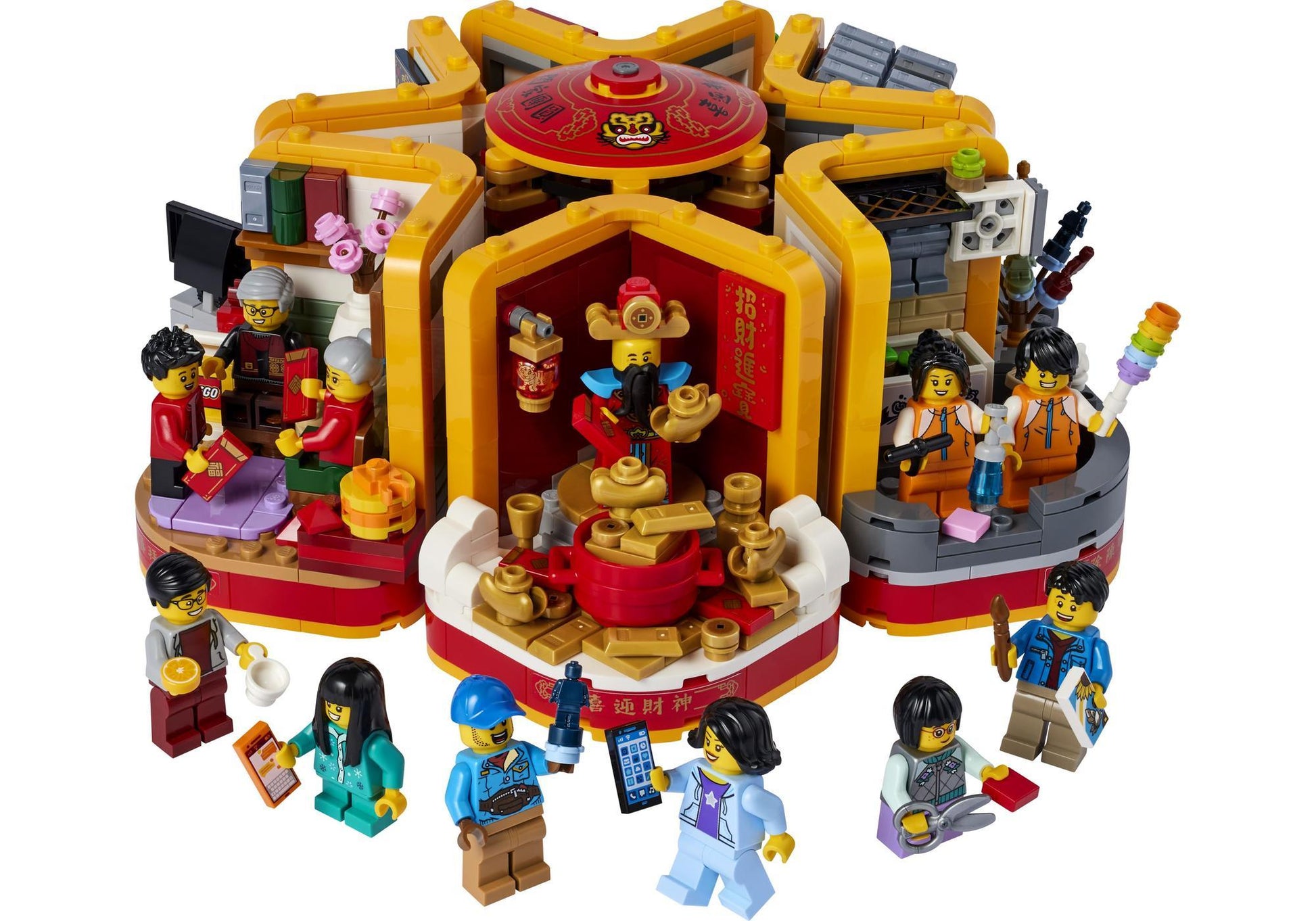 Lego 80108 Mondneujahrstraditionen - plegobil