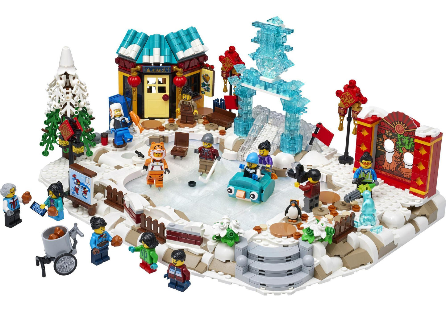 Lego 80109 Mondneujahrs-Eisfestival - plegobil