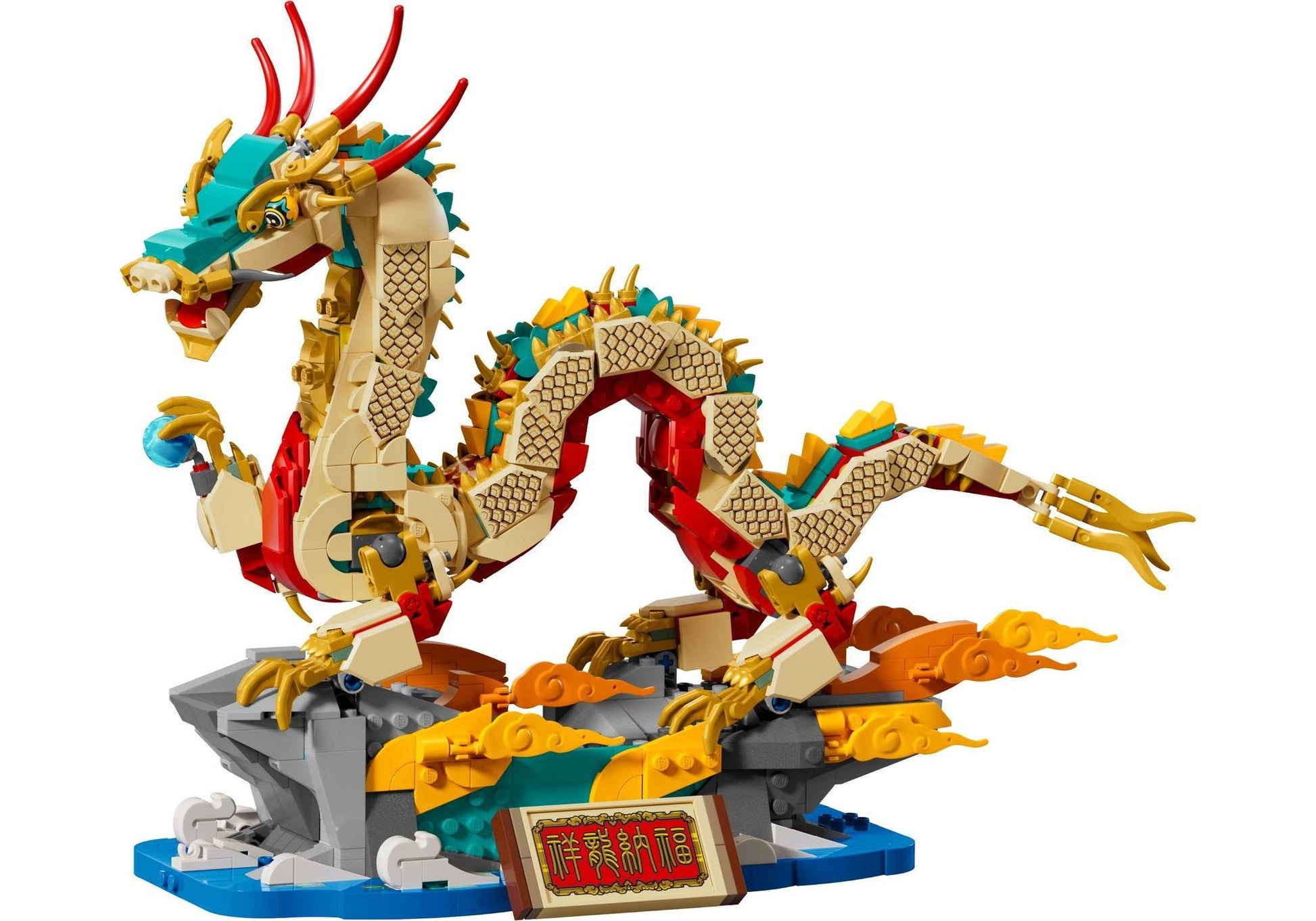 Lego 80112 Glückverheißender Drache - plegobil