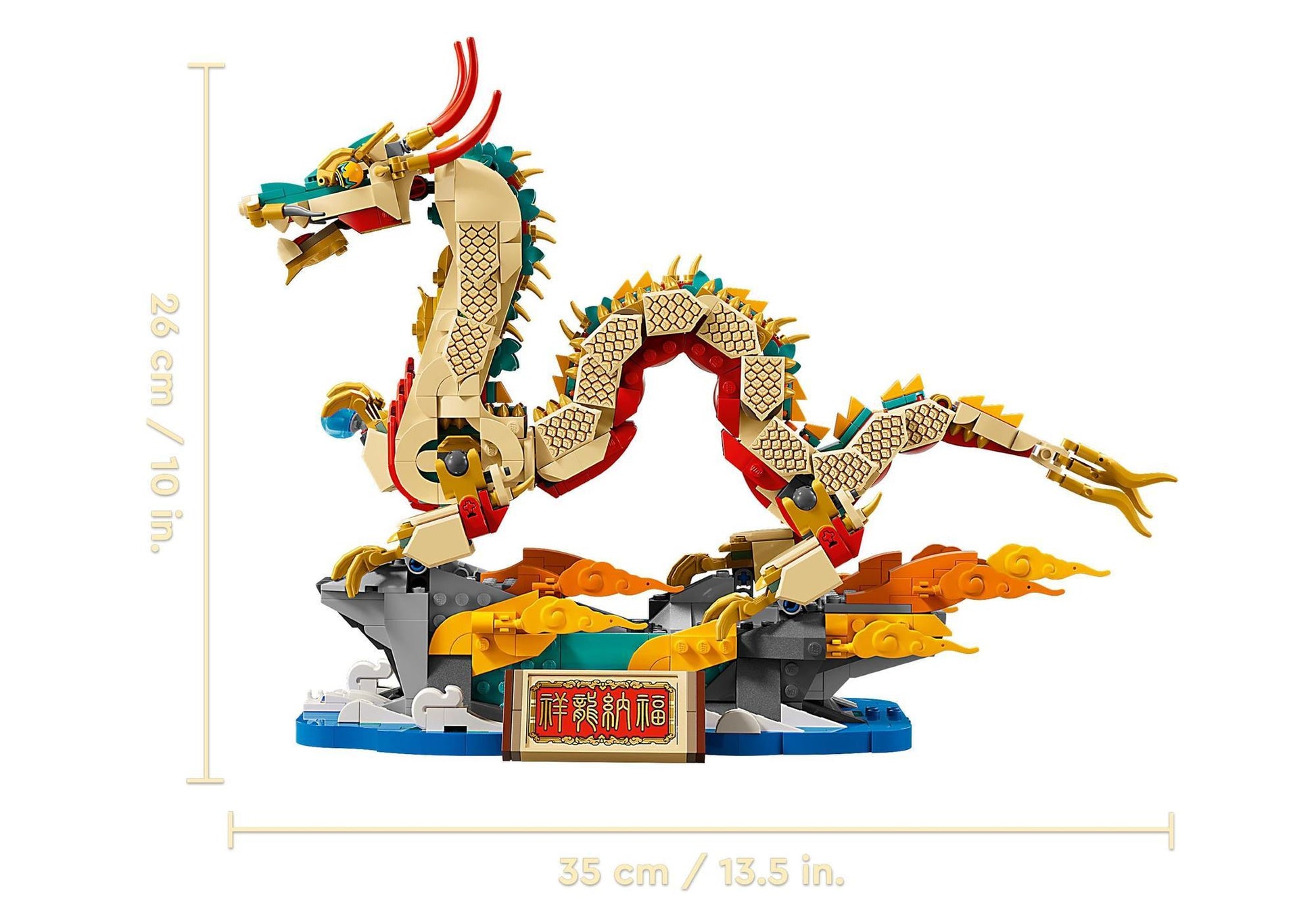 Lego 80112 Glückverheißender Drache - plegobil