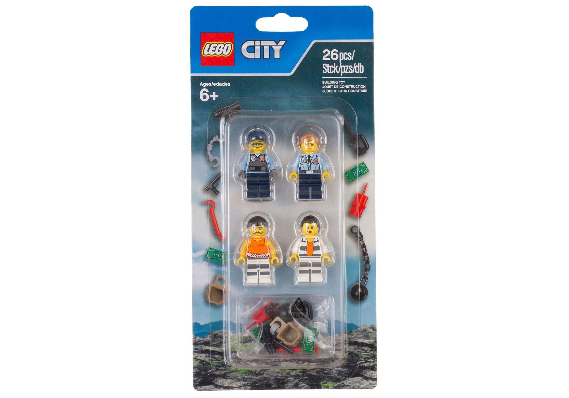 Lego 853570 City: Gefängnisinsel-Zubehör-Pack - plegobil