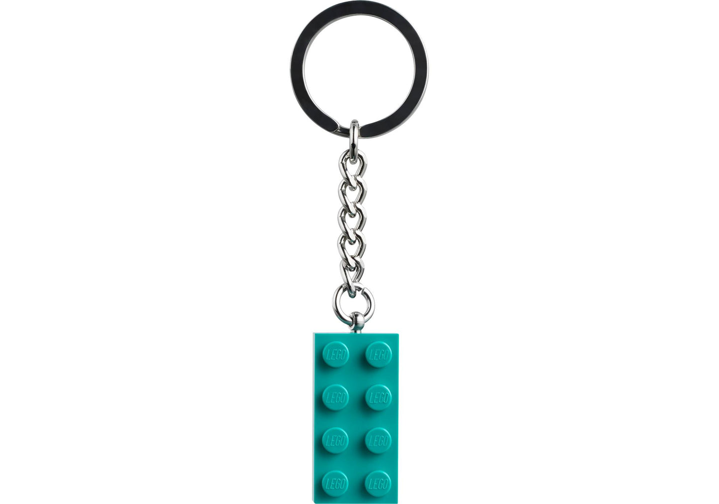 Lego 854303 Schlüsselanhänger Blaugrüner 2x4 Stein