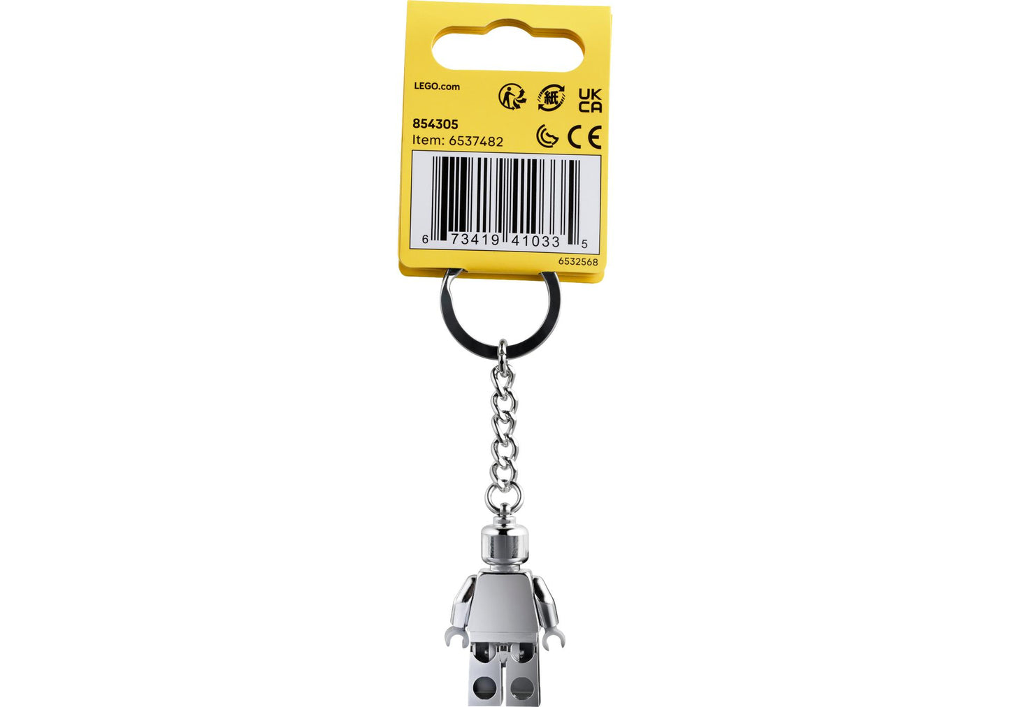Lego 854305 Schlüsselanhänger Silberner Minifigur