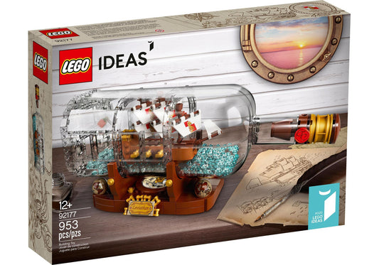 Lego 92177 Ideas Schiff in der Flasche - plegobil