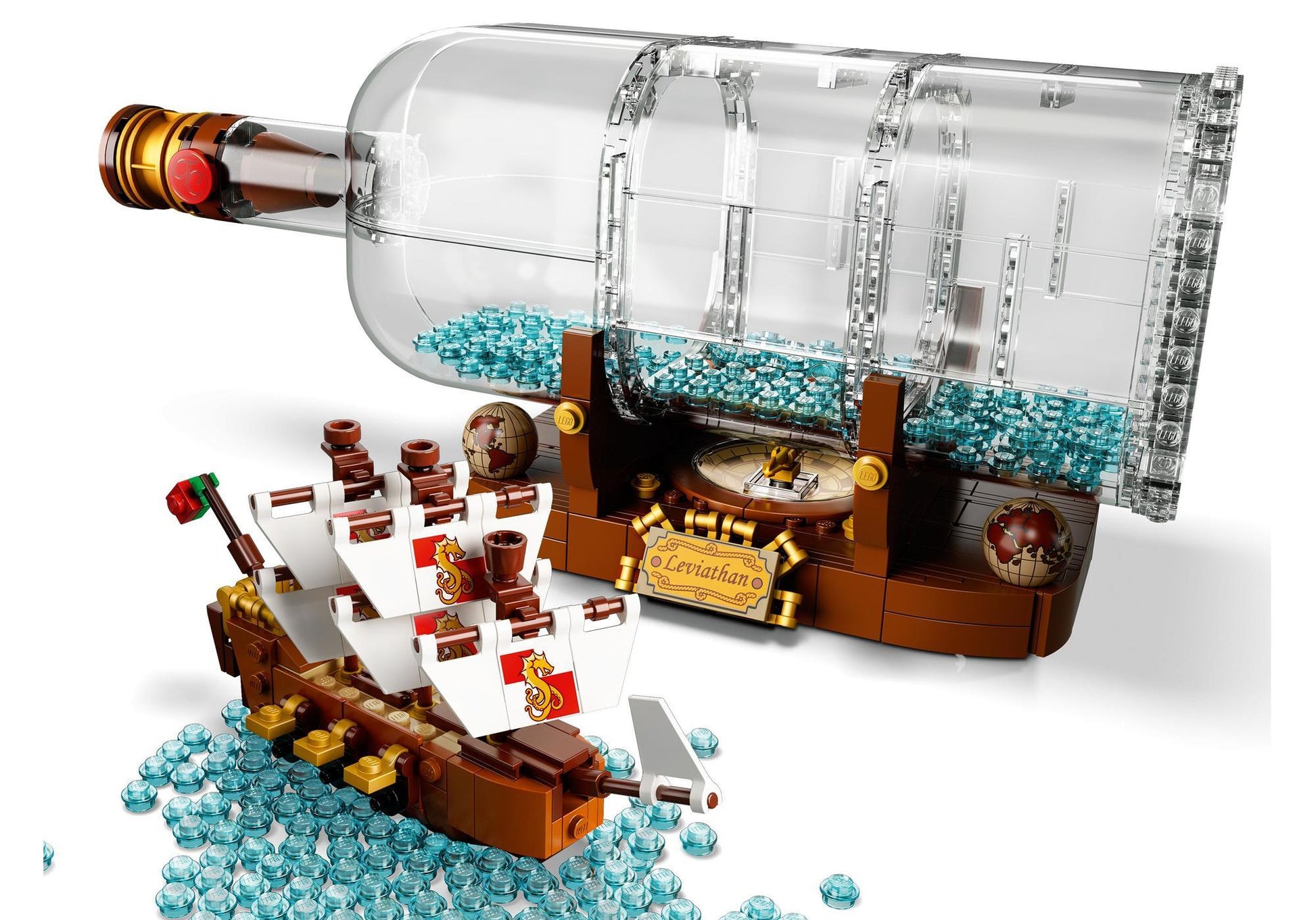 Lego 92177 Ideas Schiff in der Flasche - plegobil