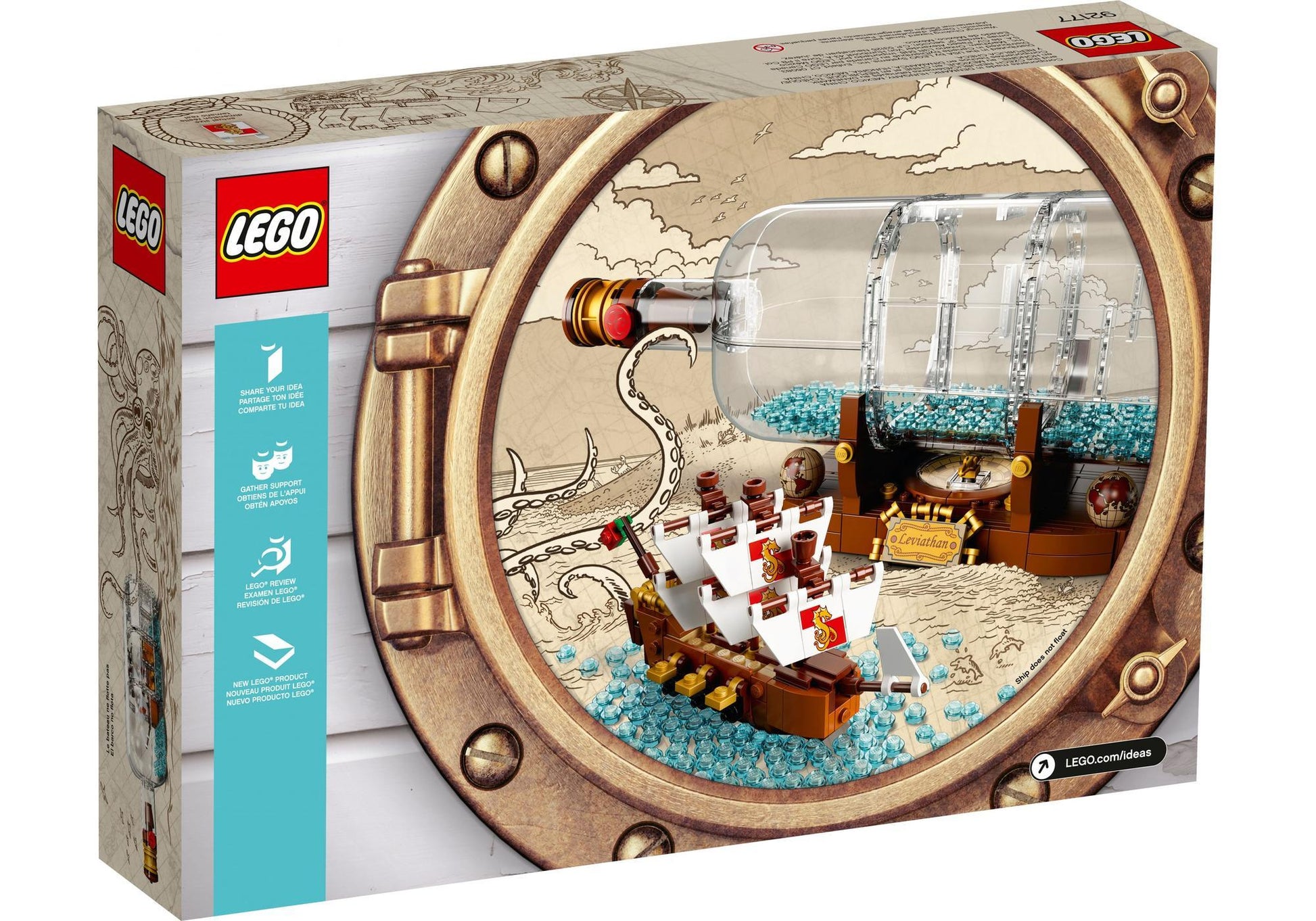 Lego 92177 Ideas Schiff in der Flasche - plegobil
