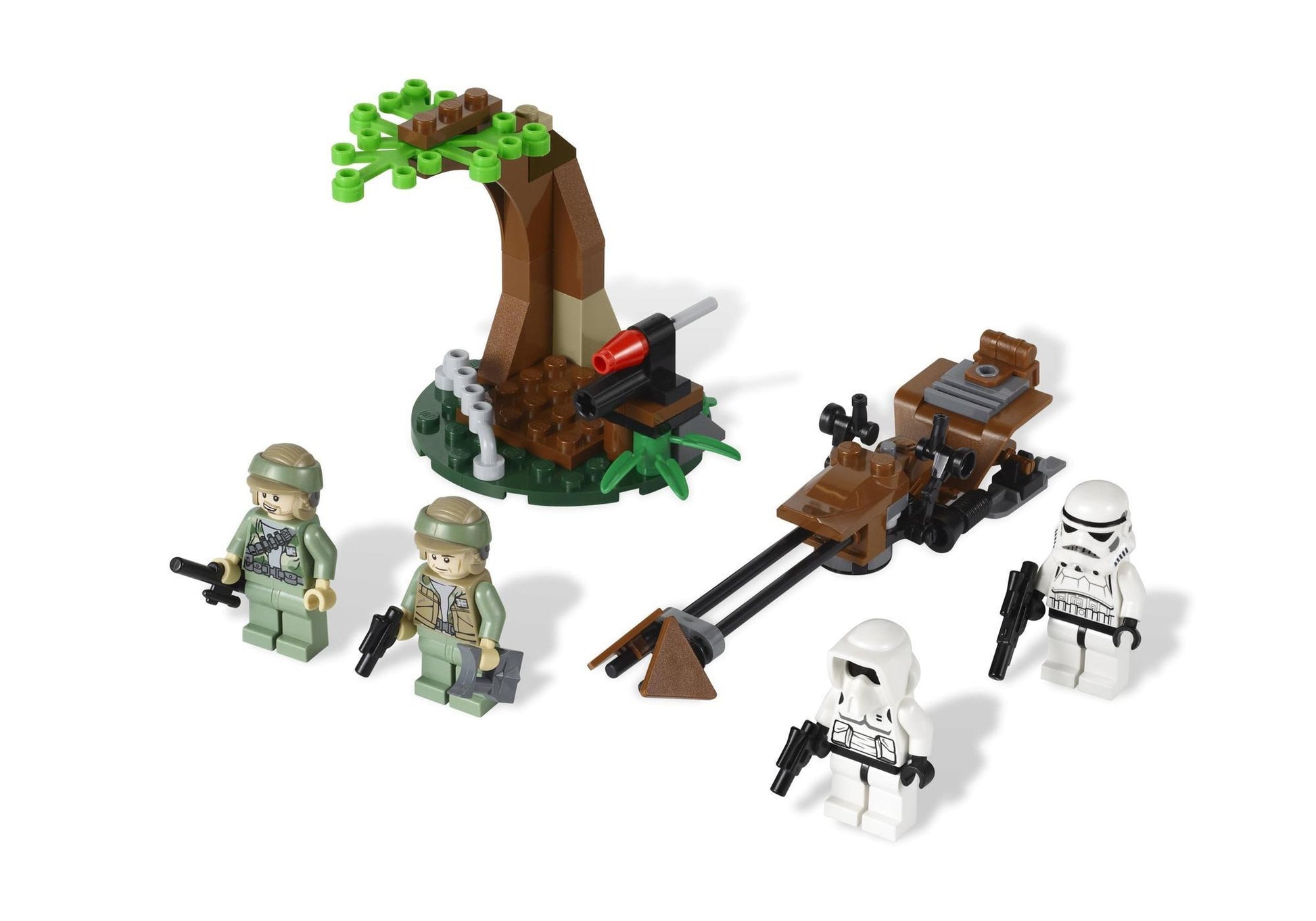 Lego 9489 Star Wars: Endor Rebel Trooper & Imperial Trooper Battle Pack - plegobil