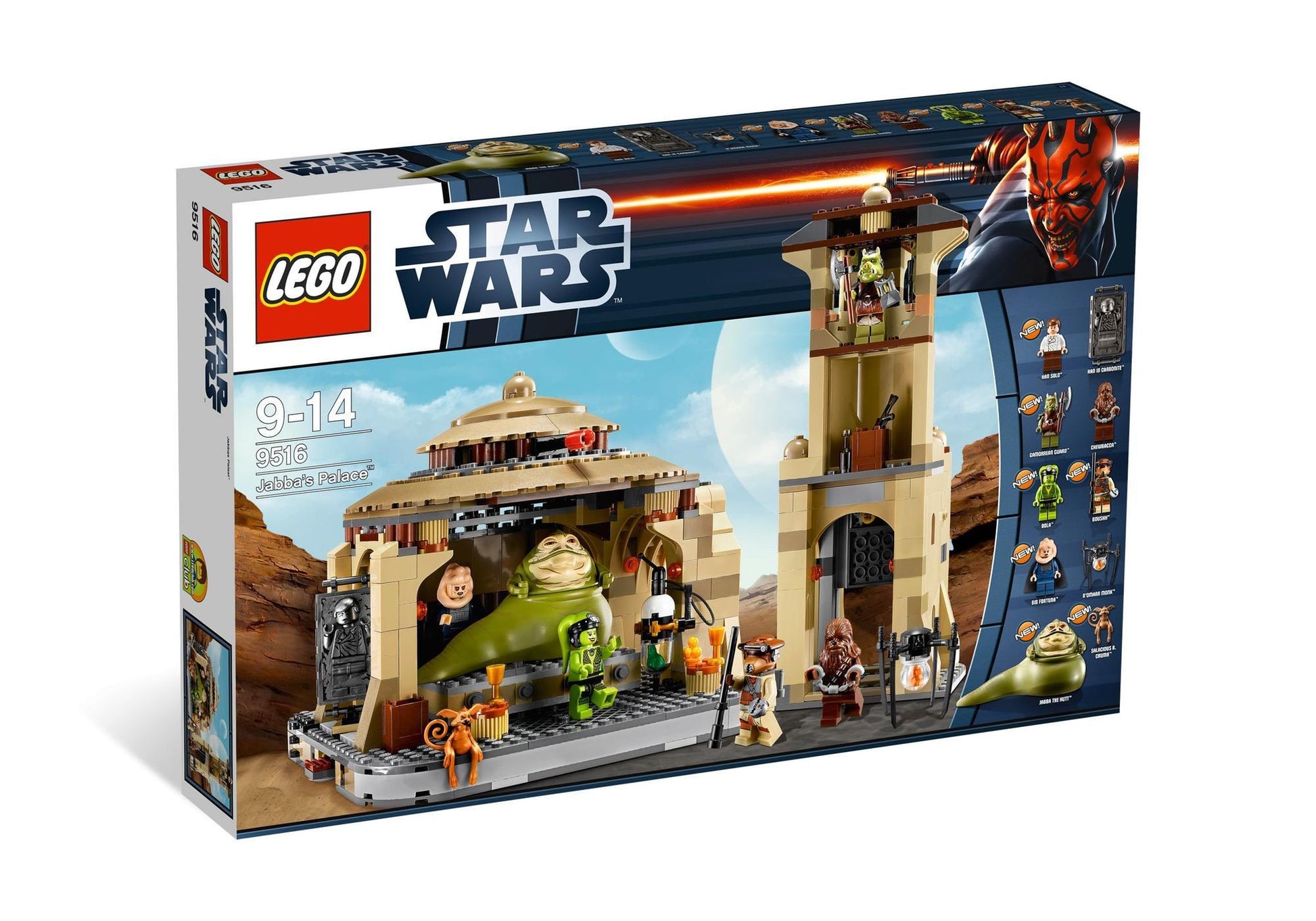Lego 9516 Star Wars: Jabbas Palace - plegobil
