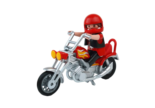 Playmobil 1000 Motorrad Chopper (Folienverpackung) - plegobil