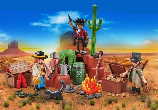 Playmobil 1023 Western Banditenversteck (Folienverpackung) - plegobil