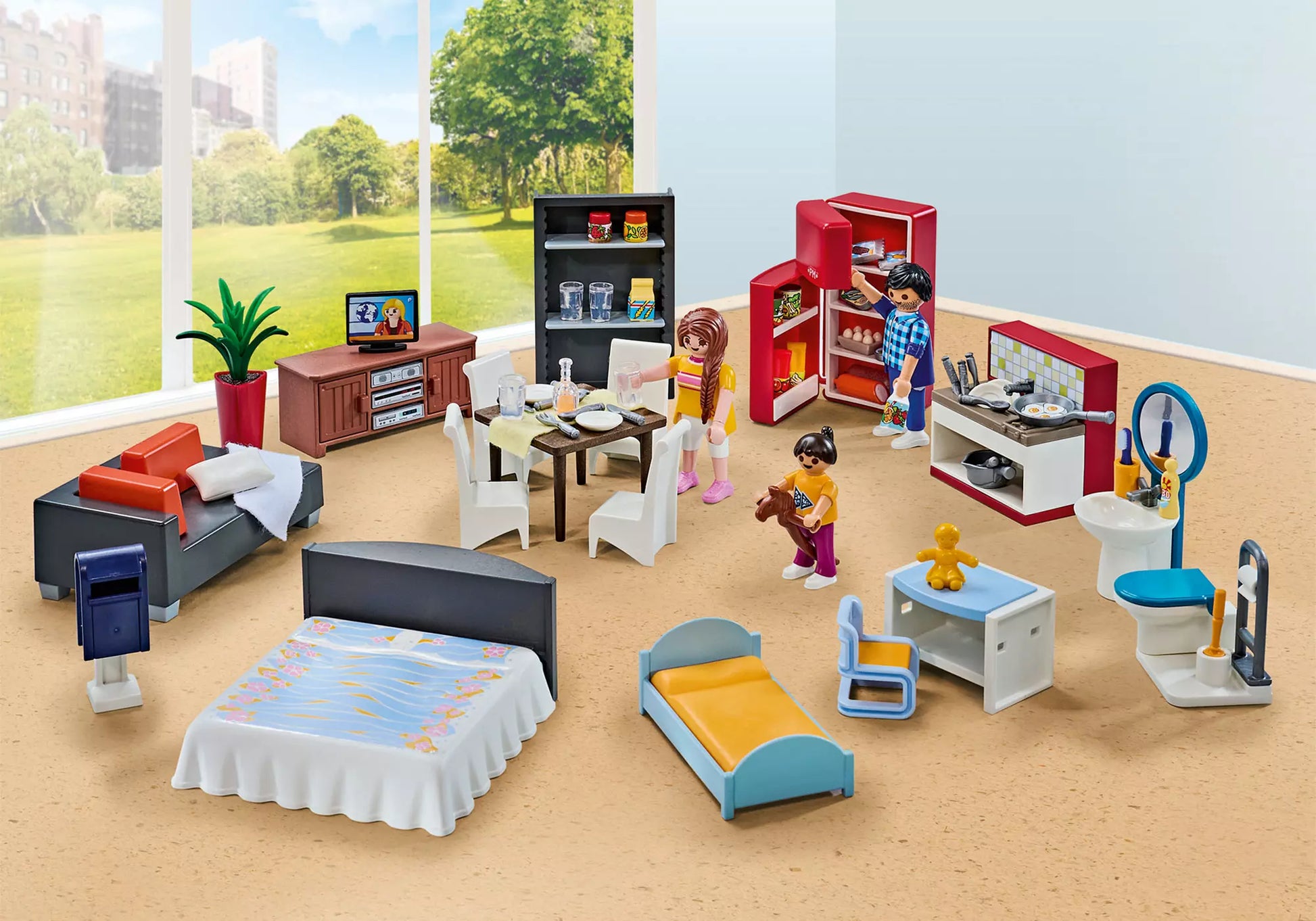 Playmobil 1027 City Life Einrichtung Stadthaus (Folienverpackung) - plegobil