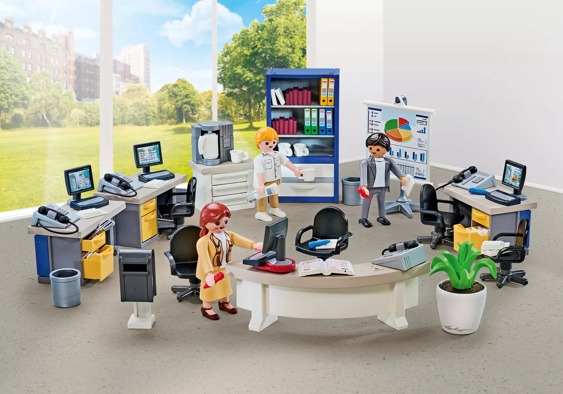Playmobil 1028 City Life Büroeinrichtung (Folienverpackung) - plegobil