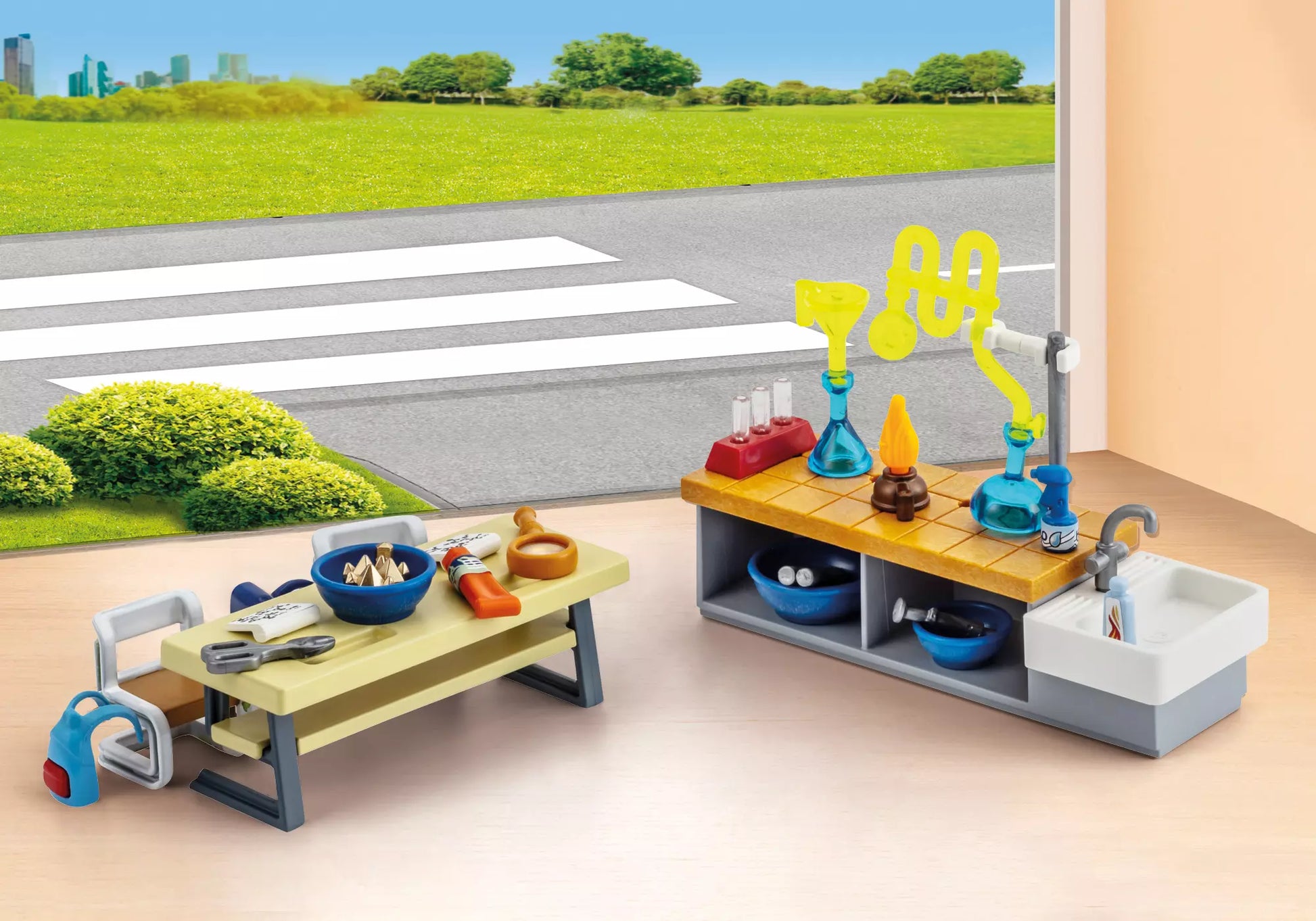 Playmobil 1035 City Life Chemieunterricht (Folienverpackung) - plegobil