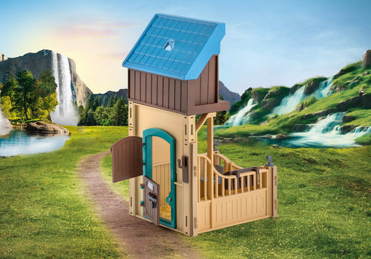 Playmobil 1037 Horses of Waterfall Anbau Pferdebox - plegobil