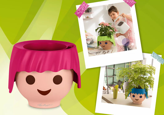 Playmobil 19041 Family Fun OJO Pflanzengefäß Ruby Pink - plegobil